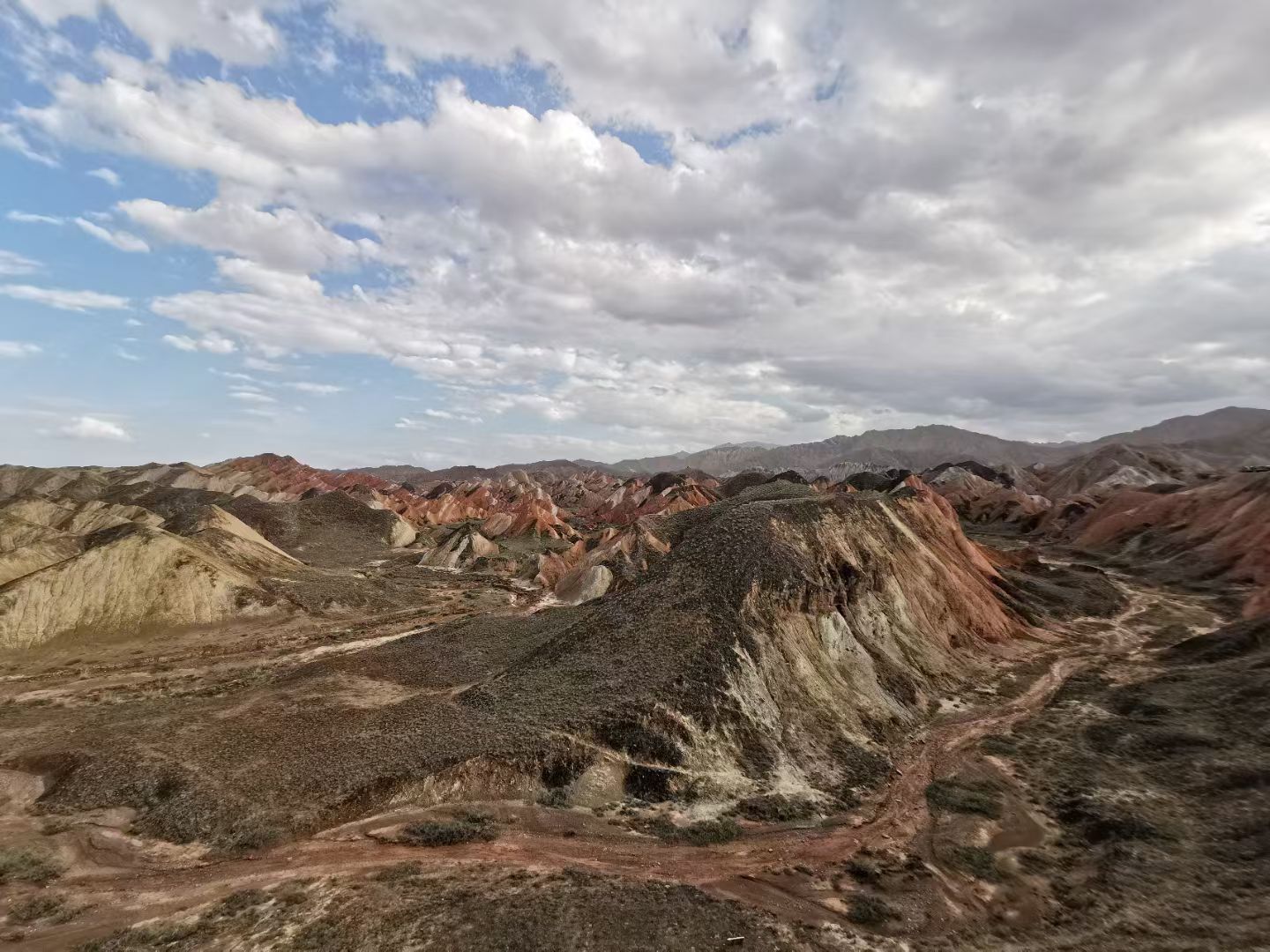 张掖七彩丹霞旅游景区-七彩虹霞观景台