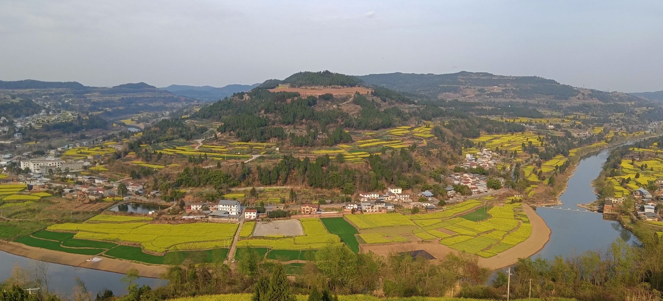 凯江大回湾观景台旅行图片 2
