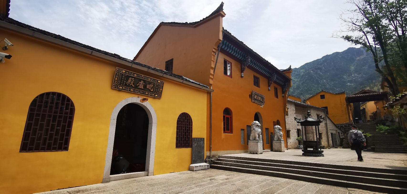 九华山风景区-毗卢殿实景照片