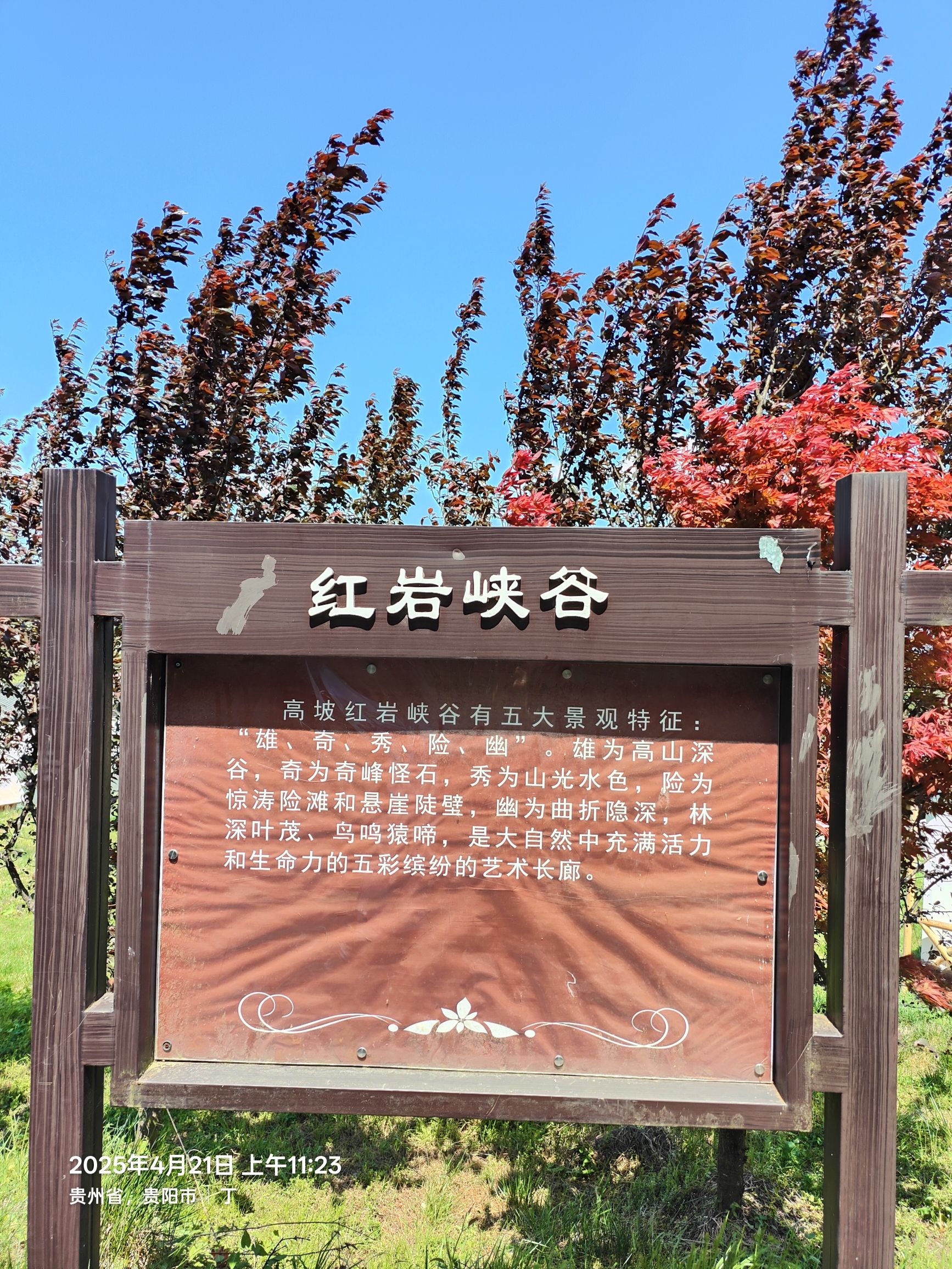 红岩峡谷旅行图片 2
