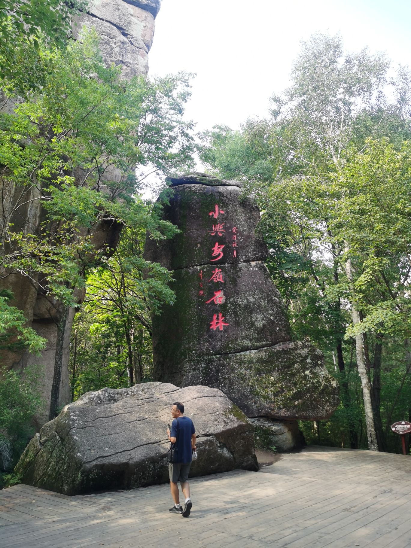 汤旺河林海奇石风景区-观光塔
