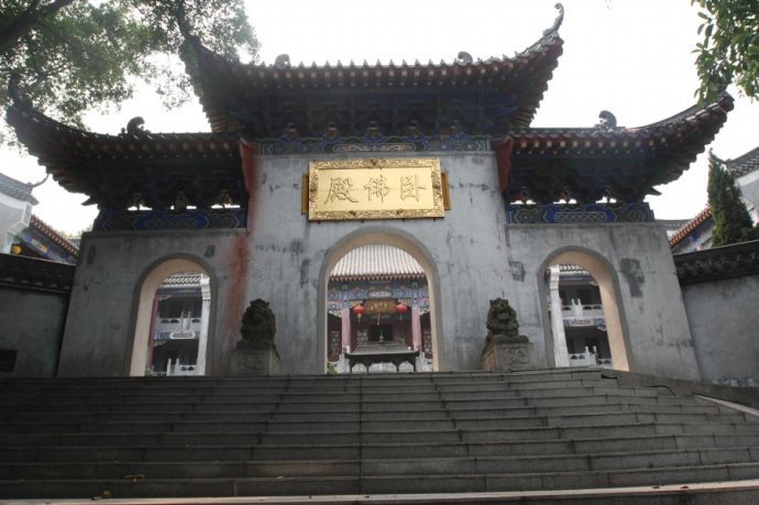 普陀山风景名胜区-卧佛殿