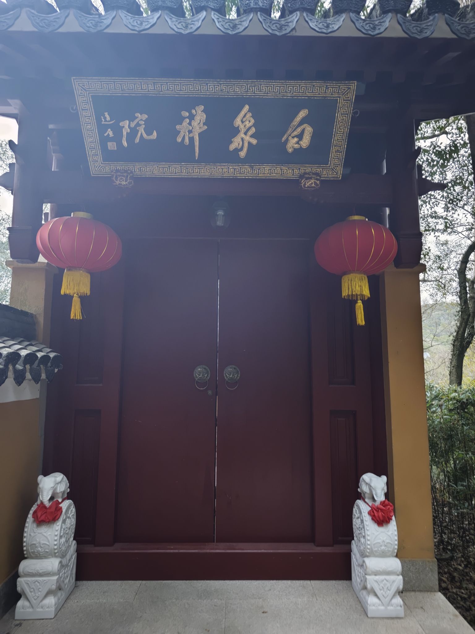 普陀山风景名胜区-白象禅院
