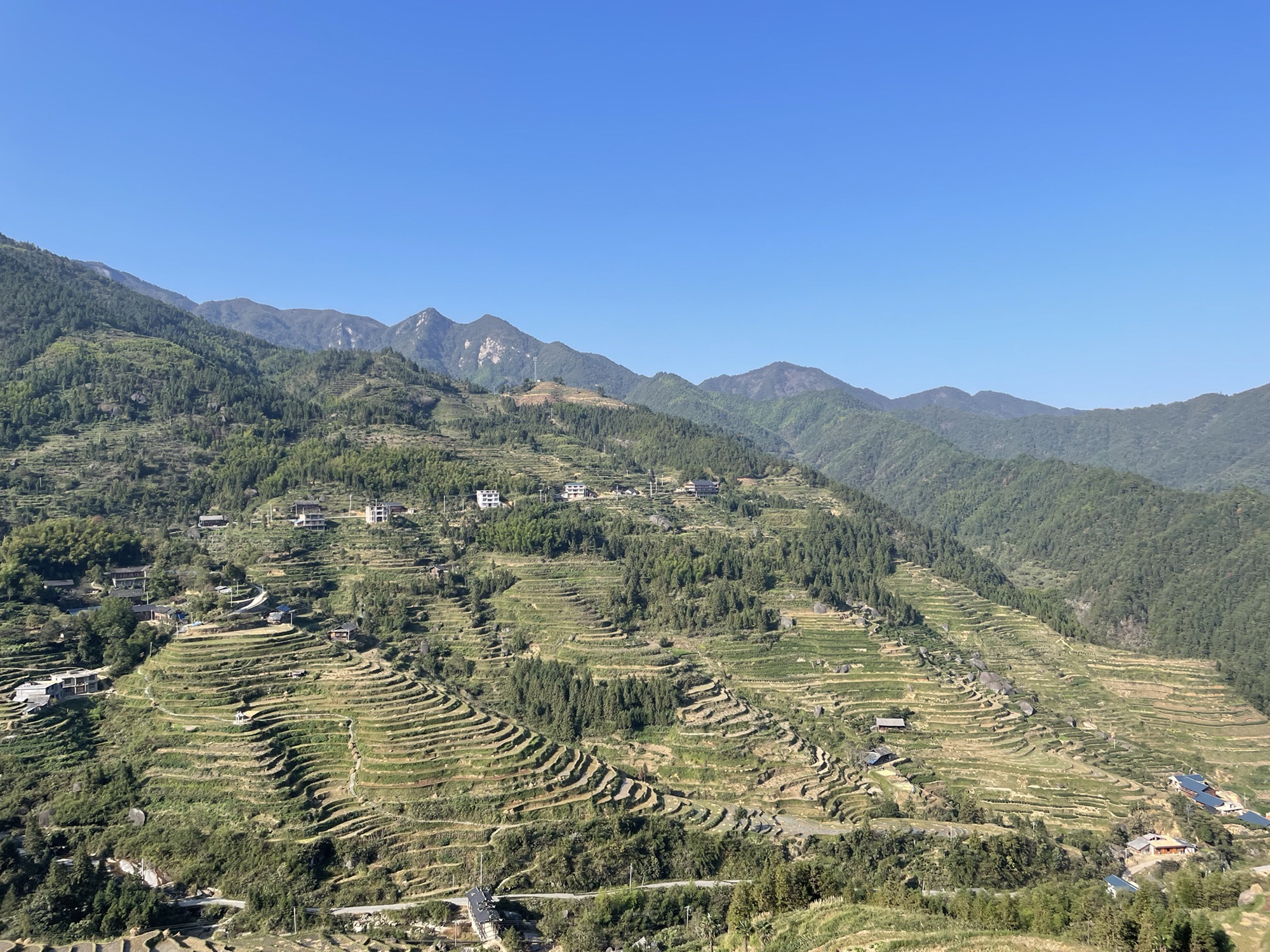 白水洞梯田观景台旅行图片 1
