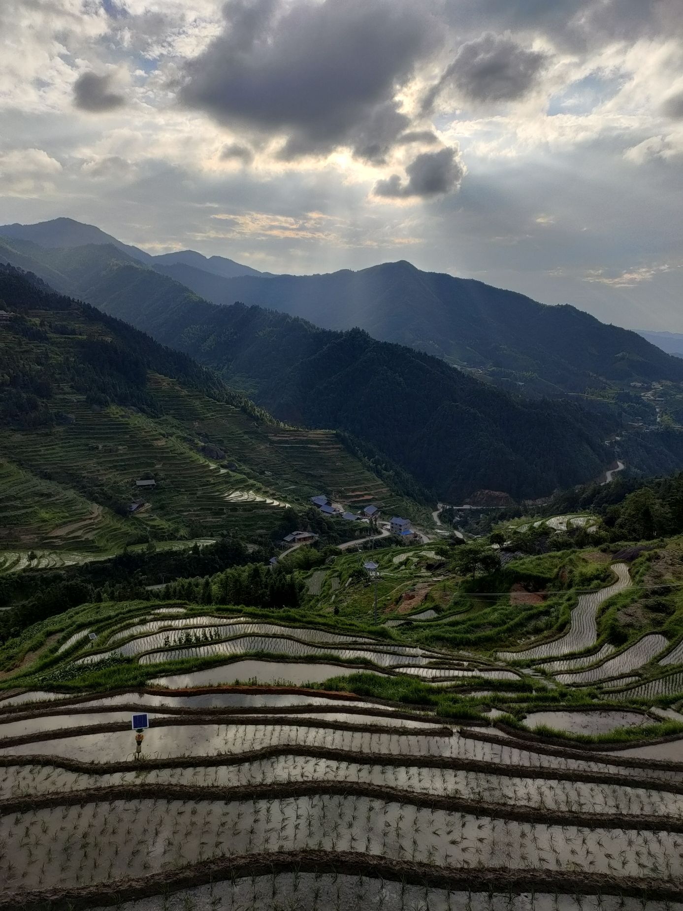 白水洞梯田观景台旅行图片 2