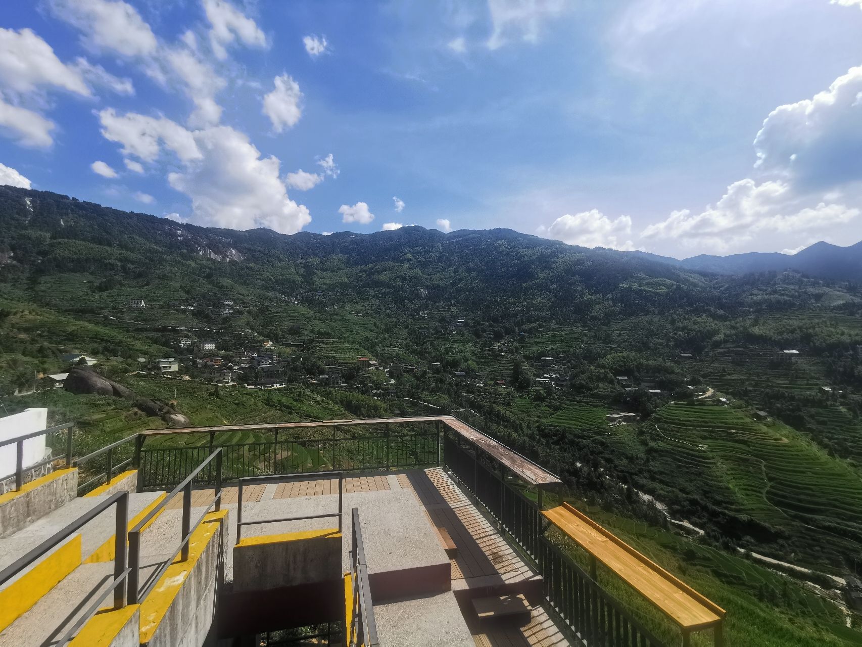 白水洞梯田观景台旅行图片 2