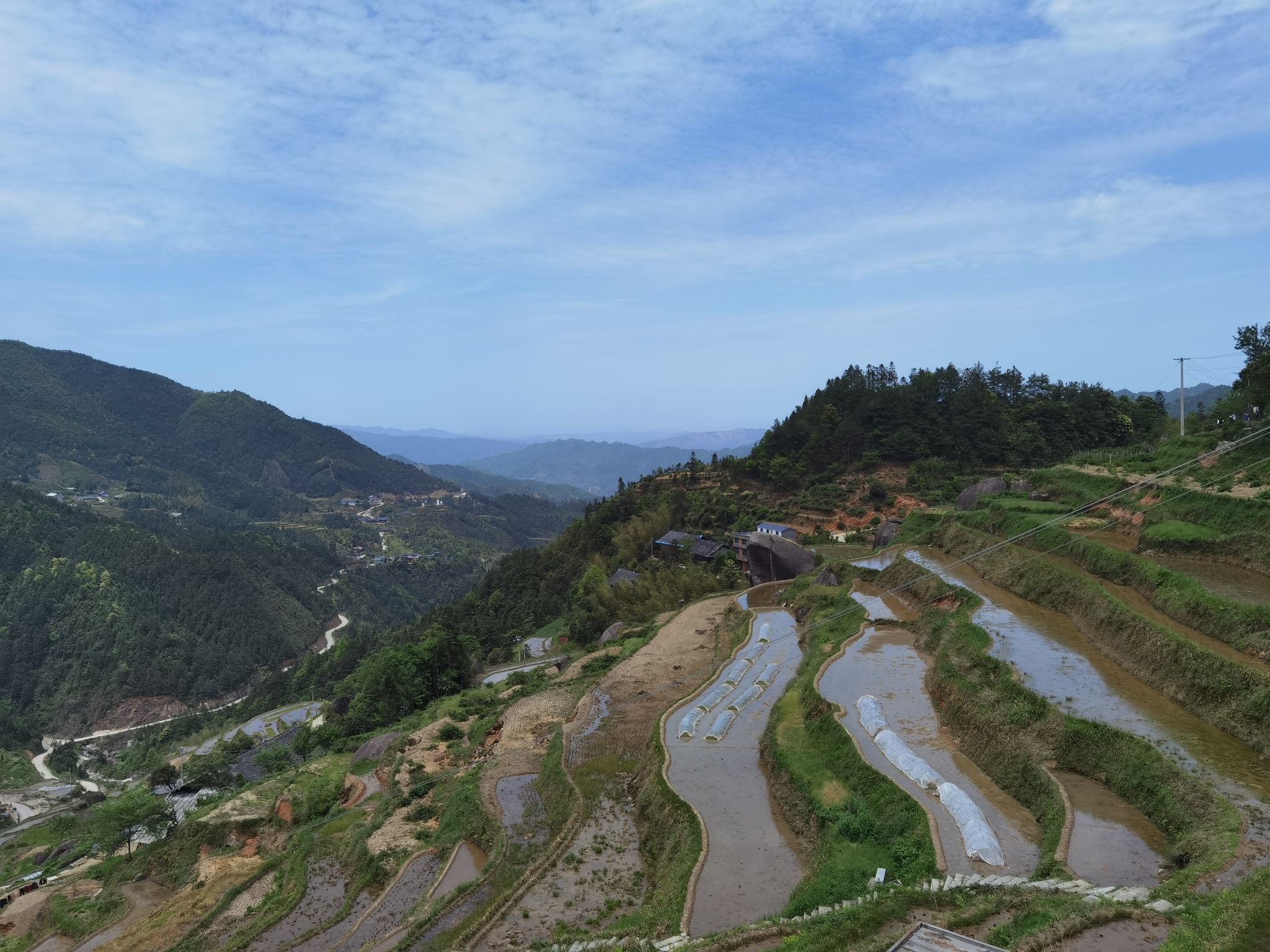 白水洞梯田观景台旅行图片 3
