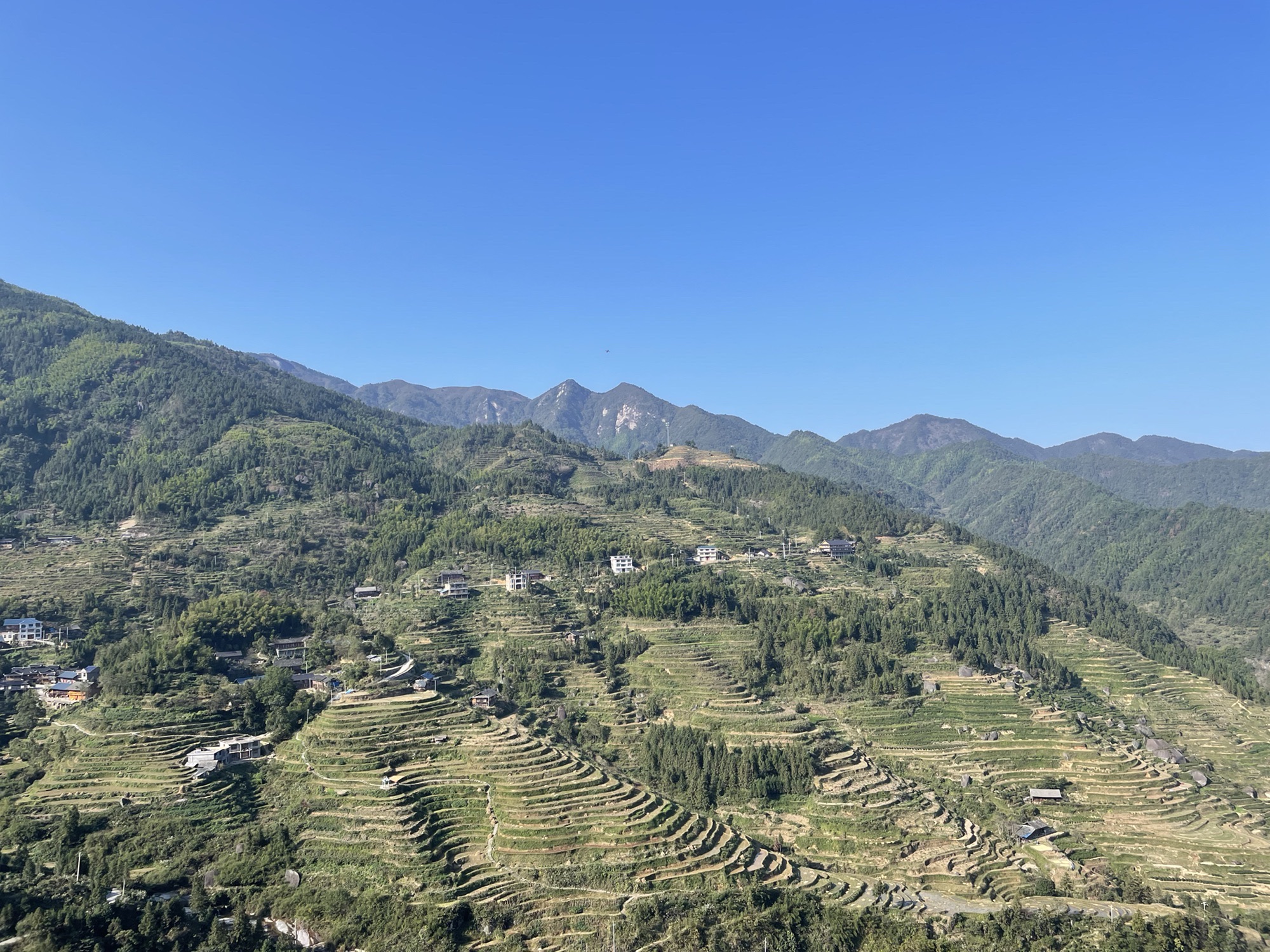 白水洞梯田观景台旅行图片 3