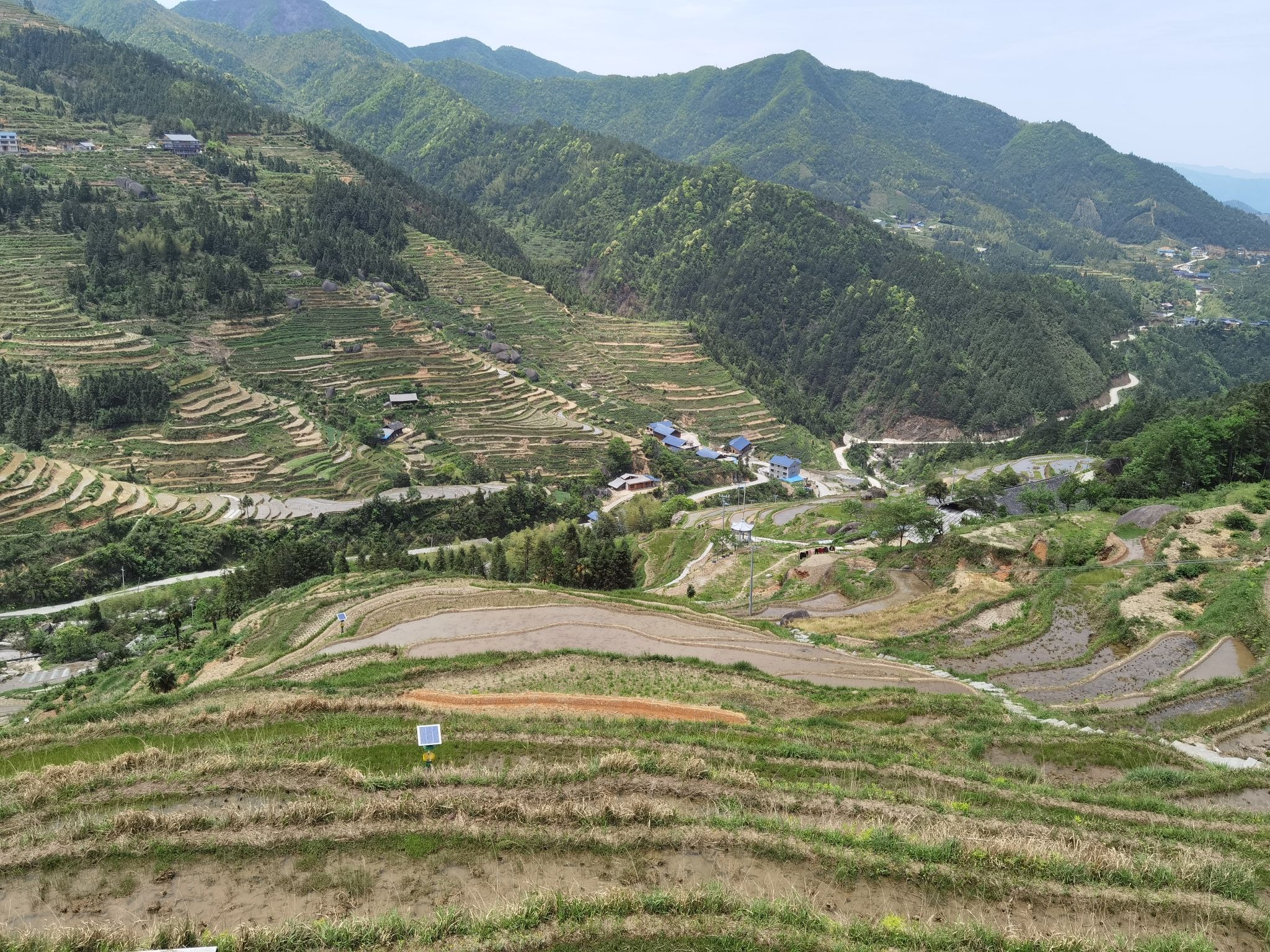 白水洞梯田观景台旅行图片 1