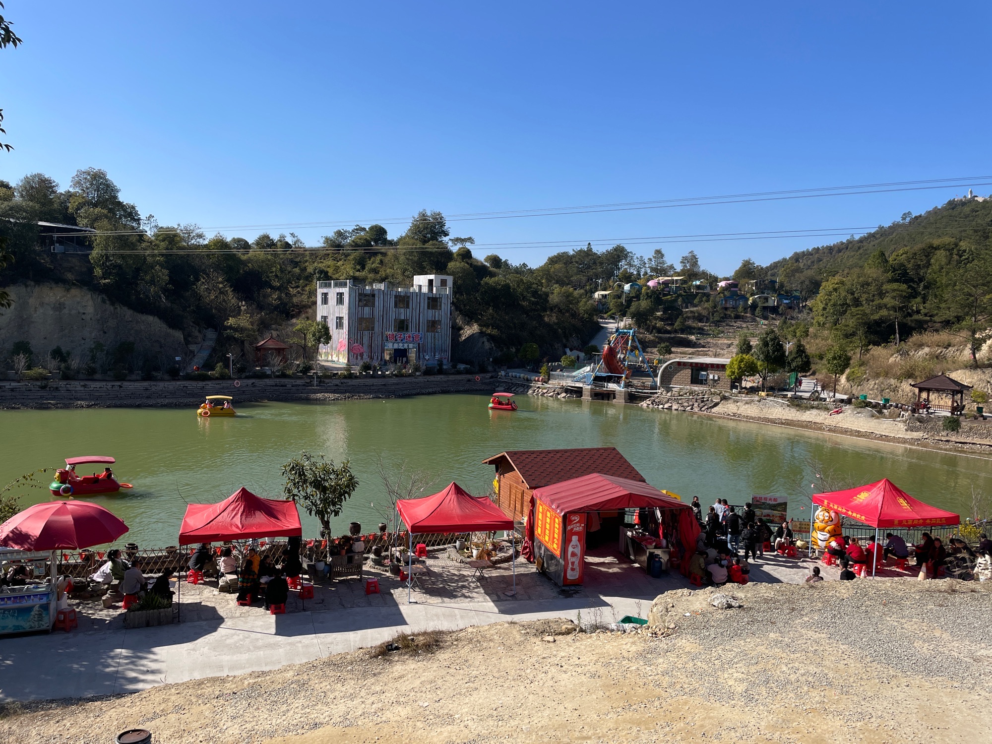 洛江虹山樱梅园景区旅行图片 1