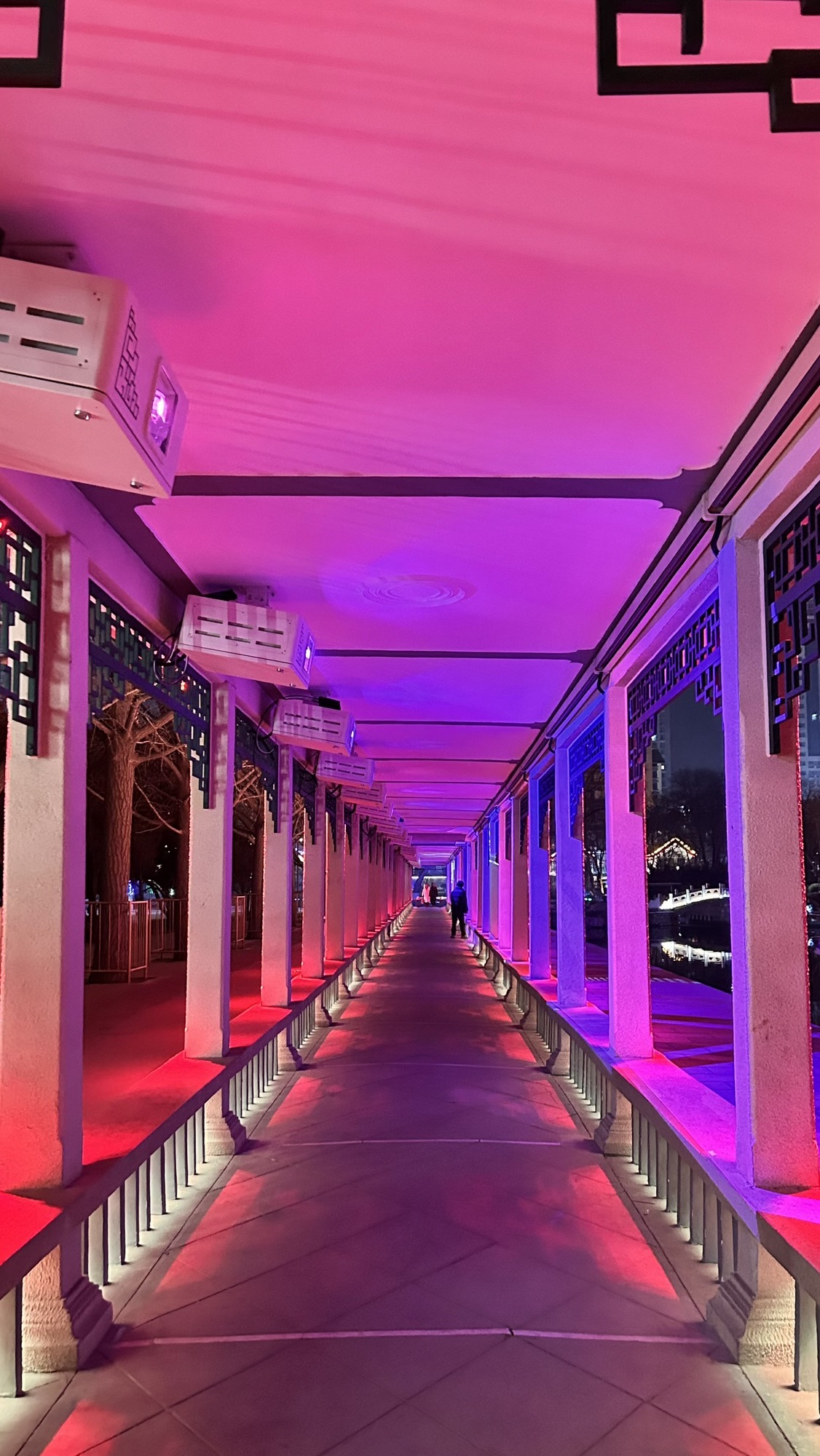 丛台公园-花园长廊