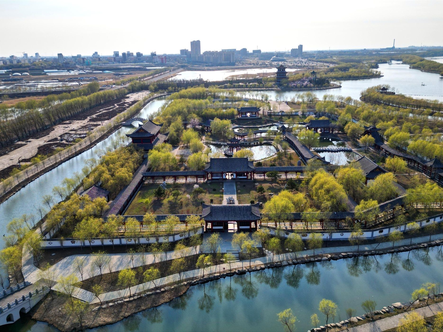 大安市嫩江湾旅游区外滩
