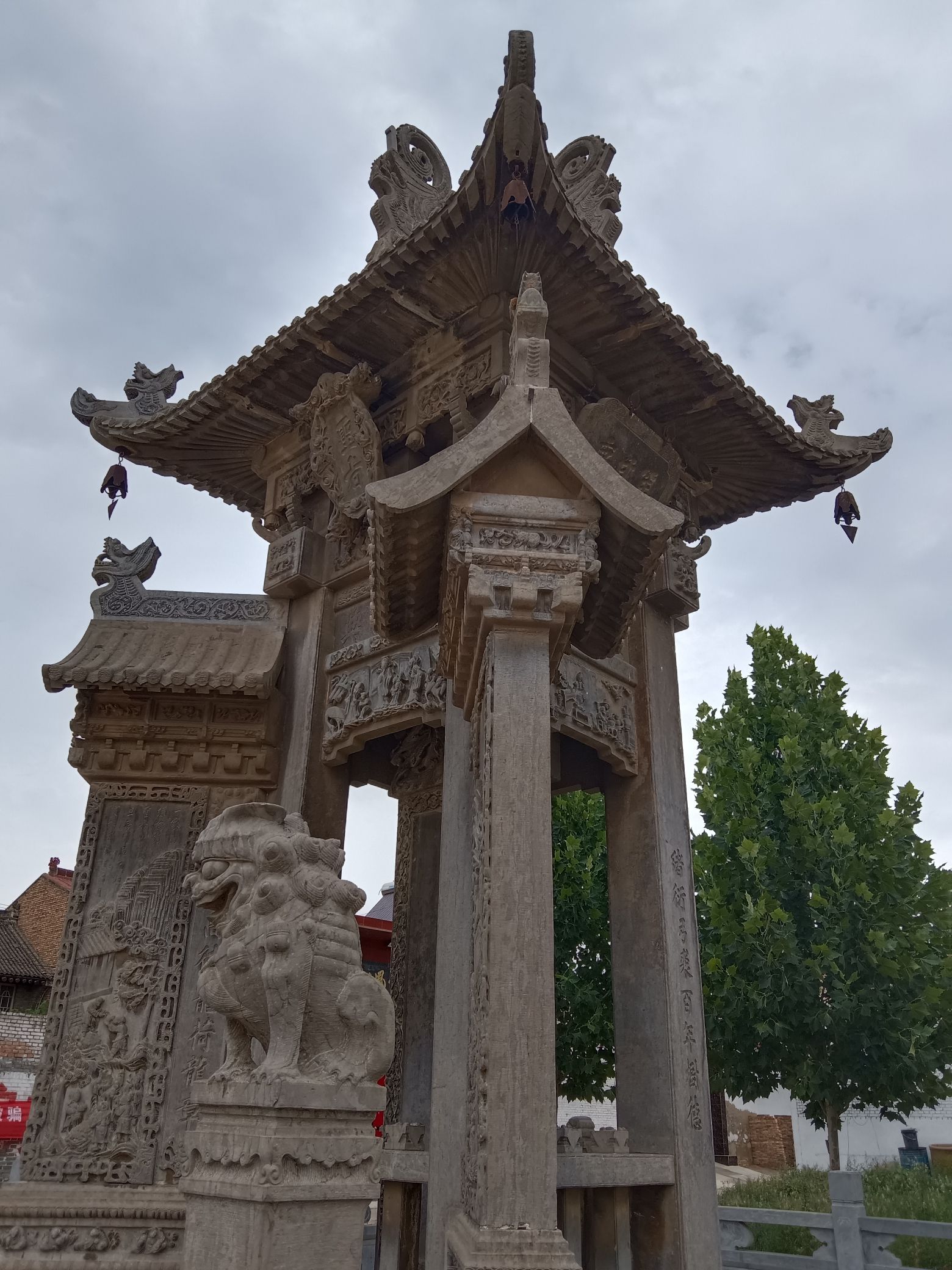 郭家庄仇氏石牌坊及碑亭旅行图片 2