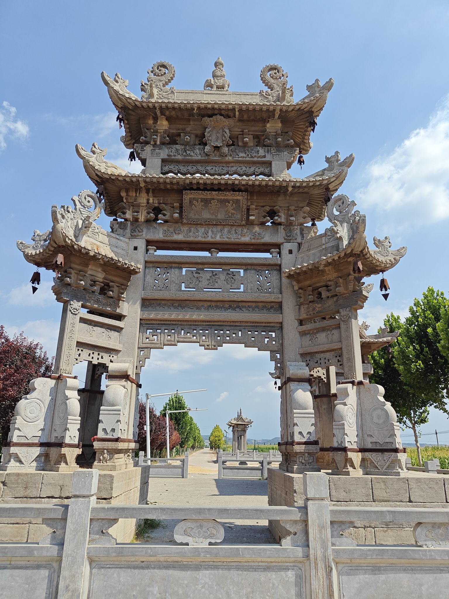 郭家庄仇氏石牌坊及碑亭旅行图片 1