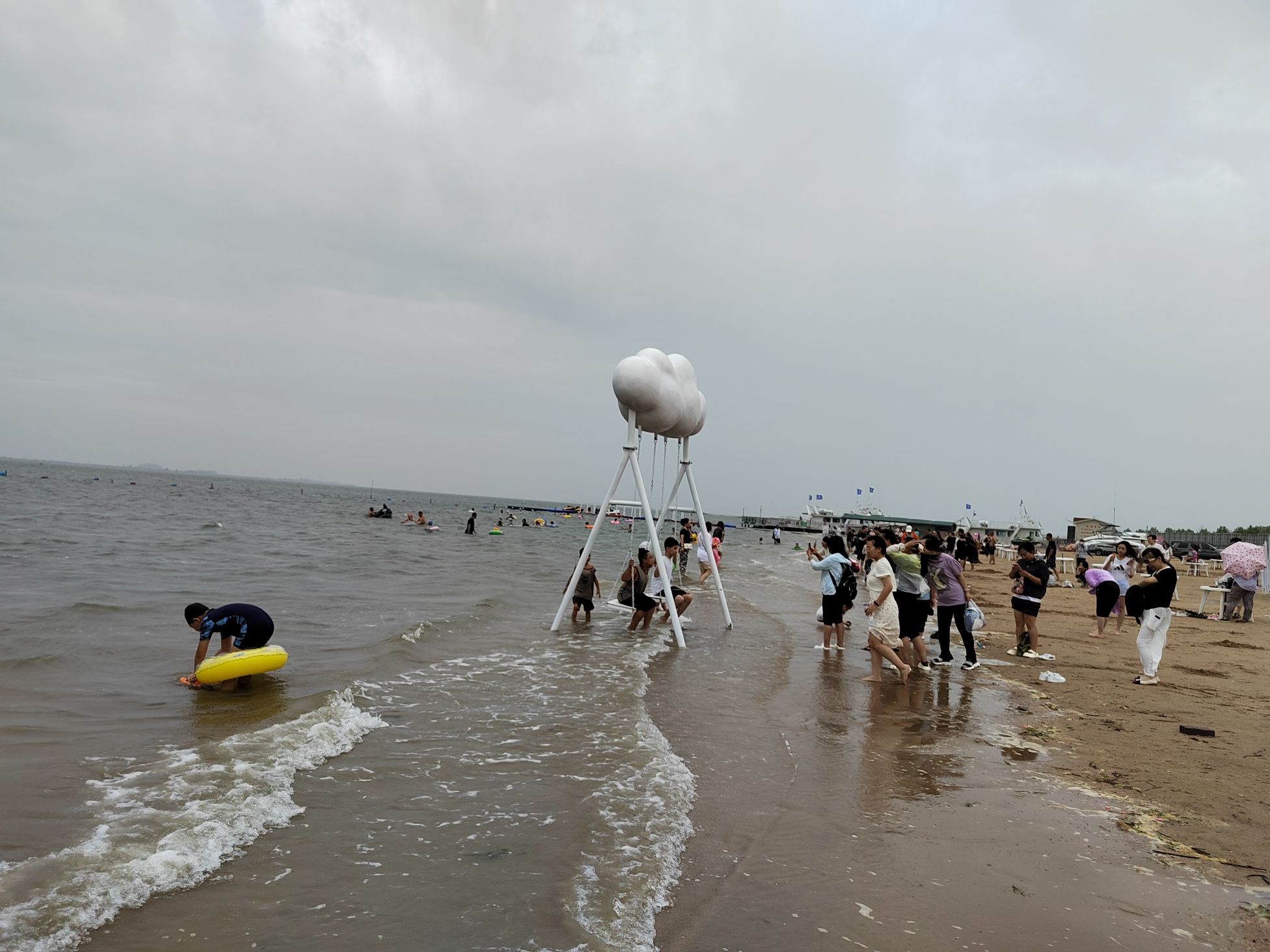 唐山湾沙滩旅行图片 2