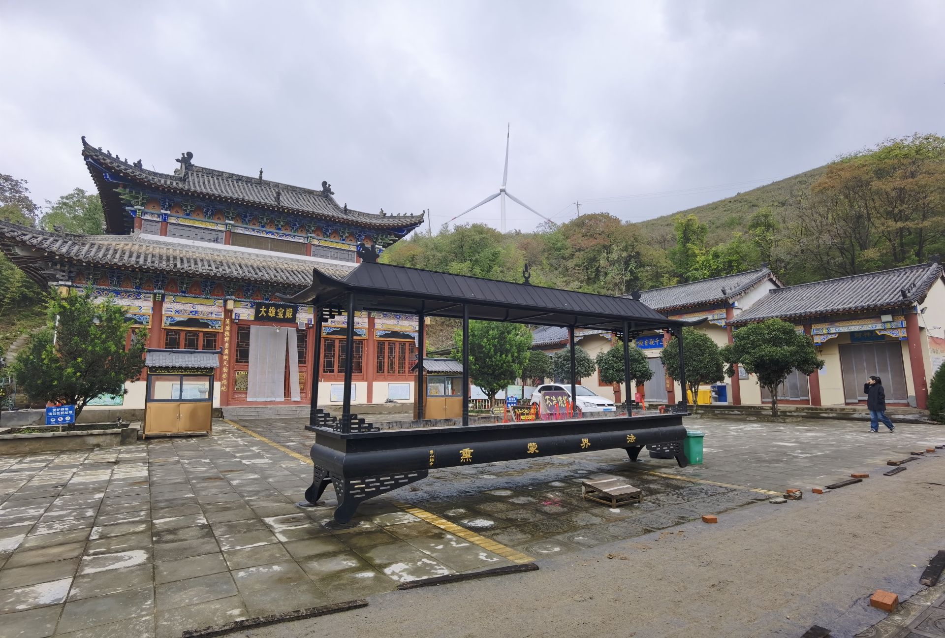 嵩山寺实景照片