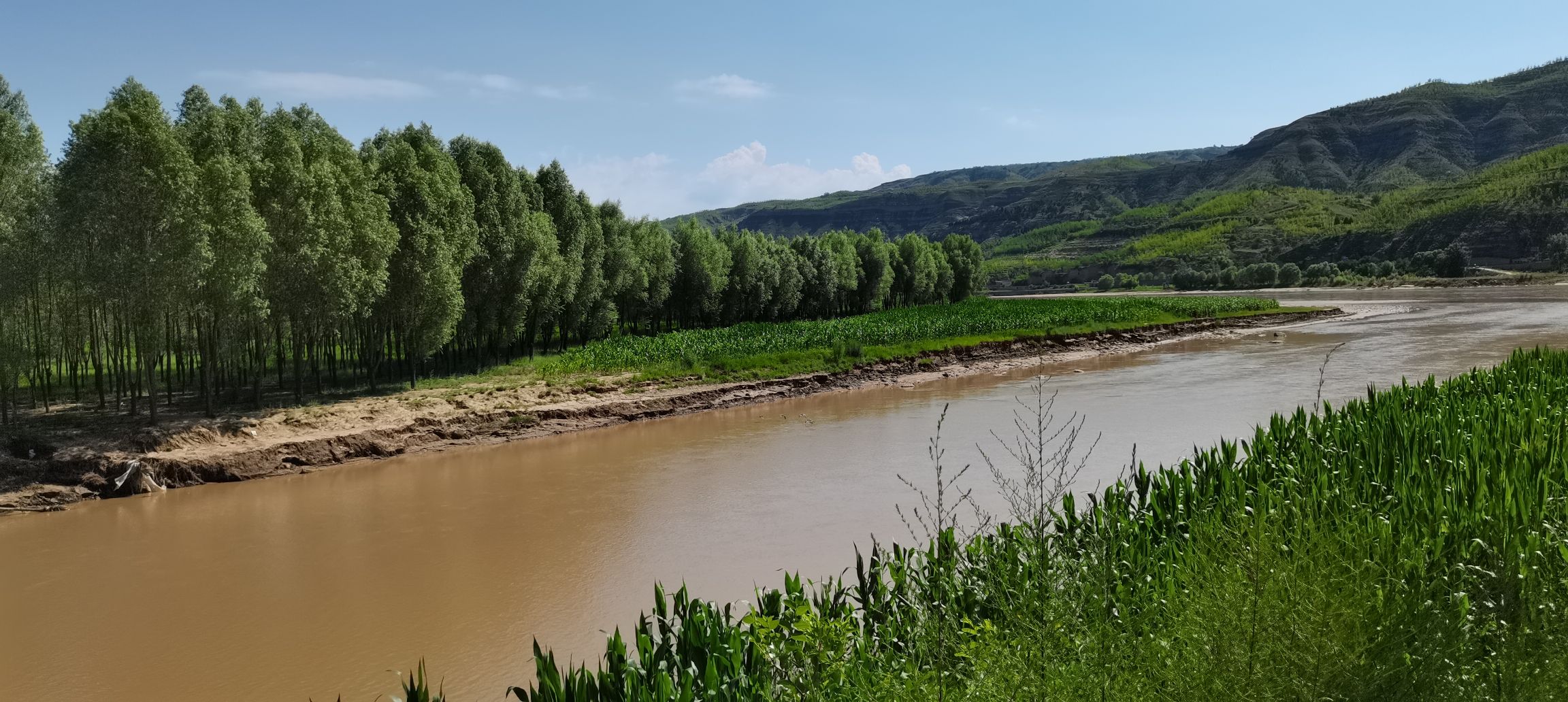 石西乡前焉两河口湿地公园