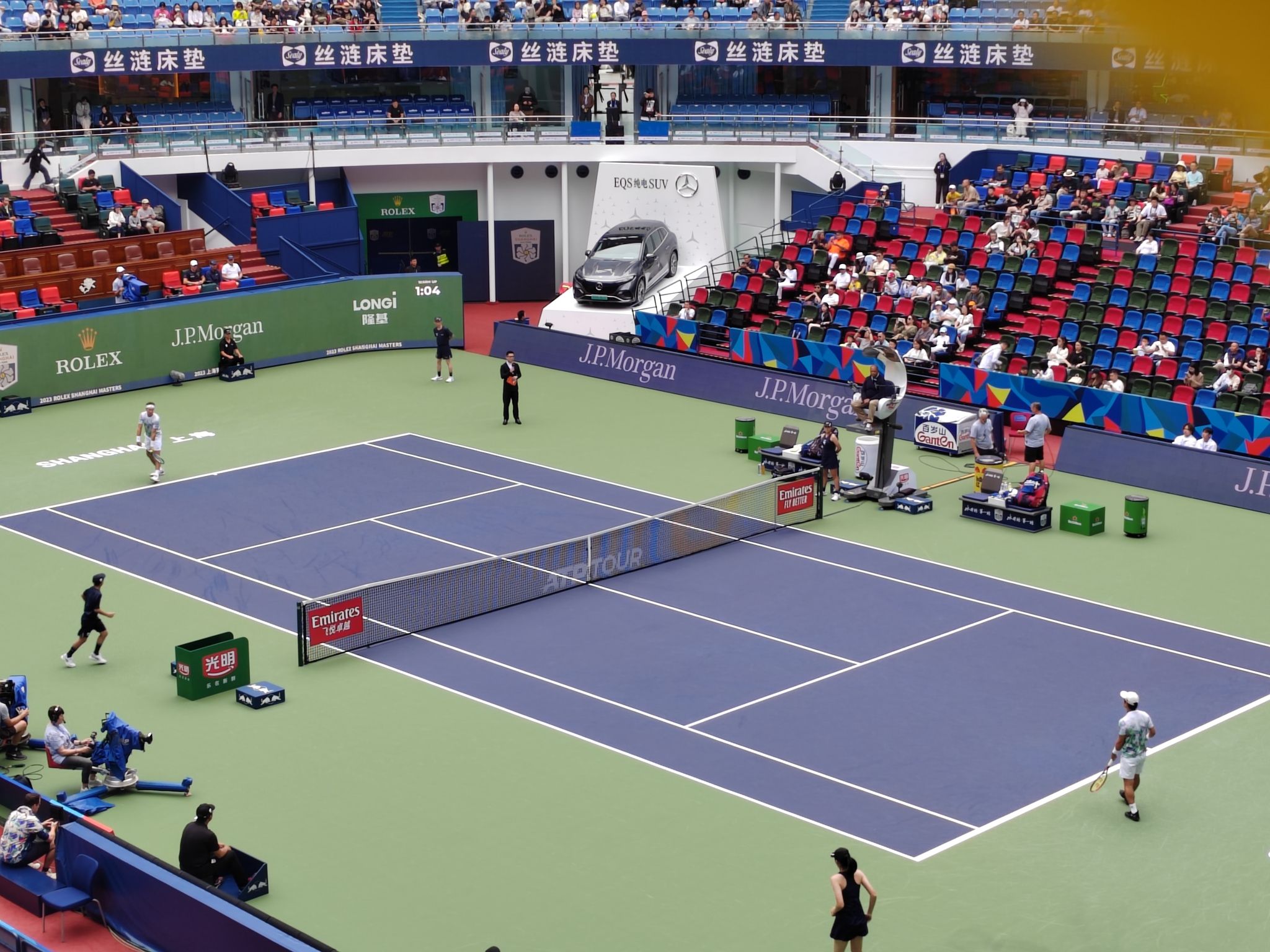 场地封面-久事体育场馆旗忠网球中心中央场馆