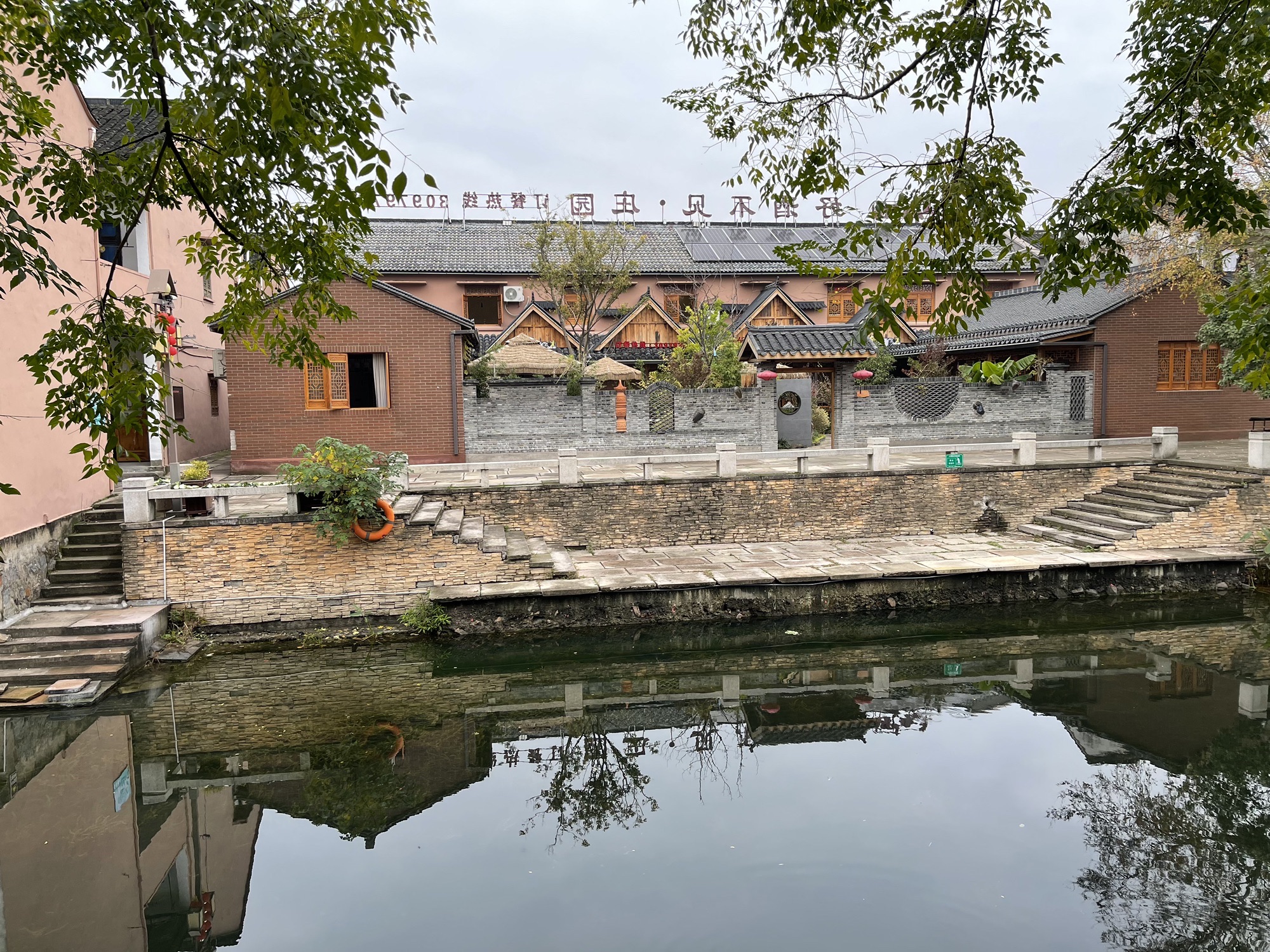 港廊古村落景区旅行图片 2