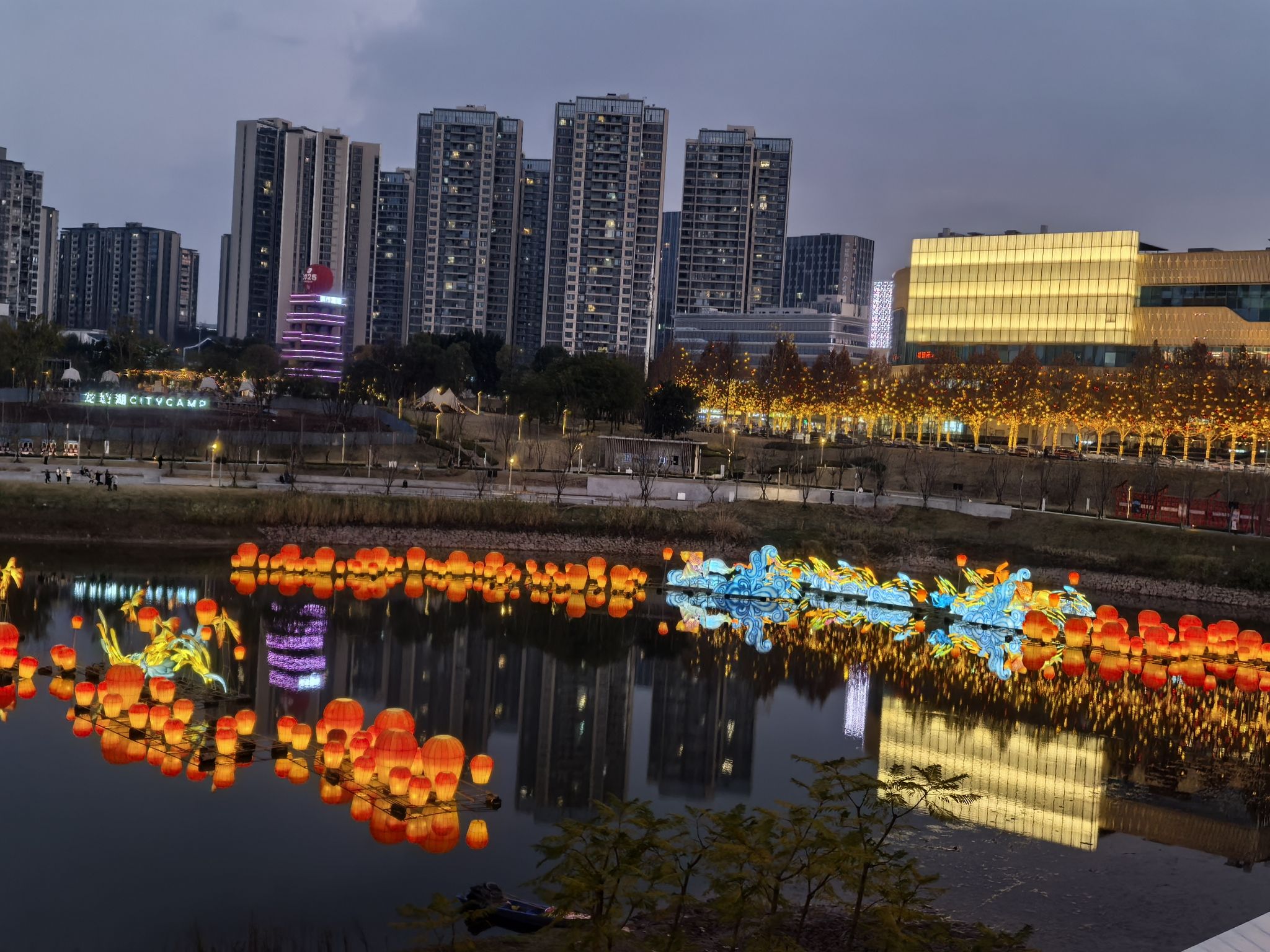 龙塘湖公园旅行图片 2
