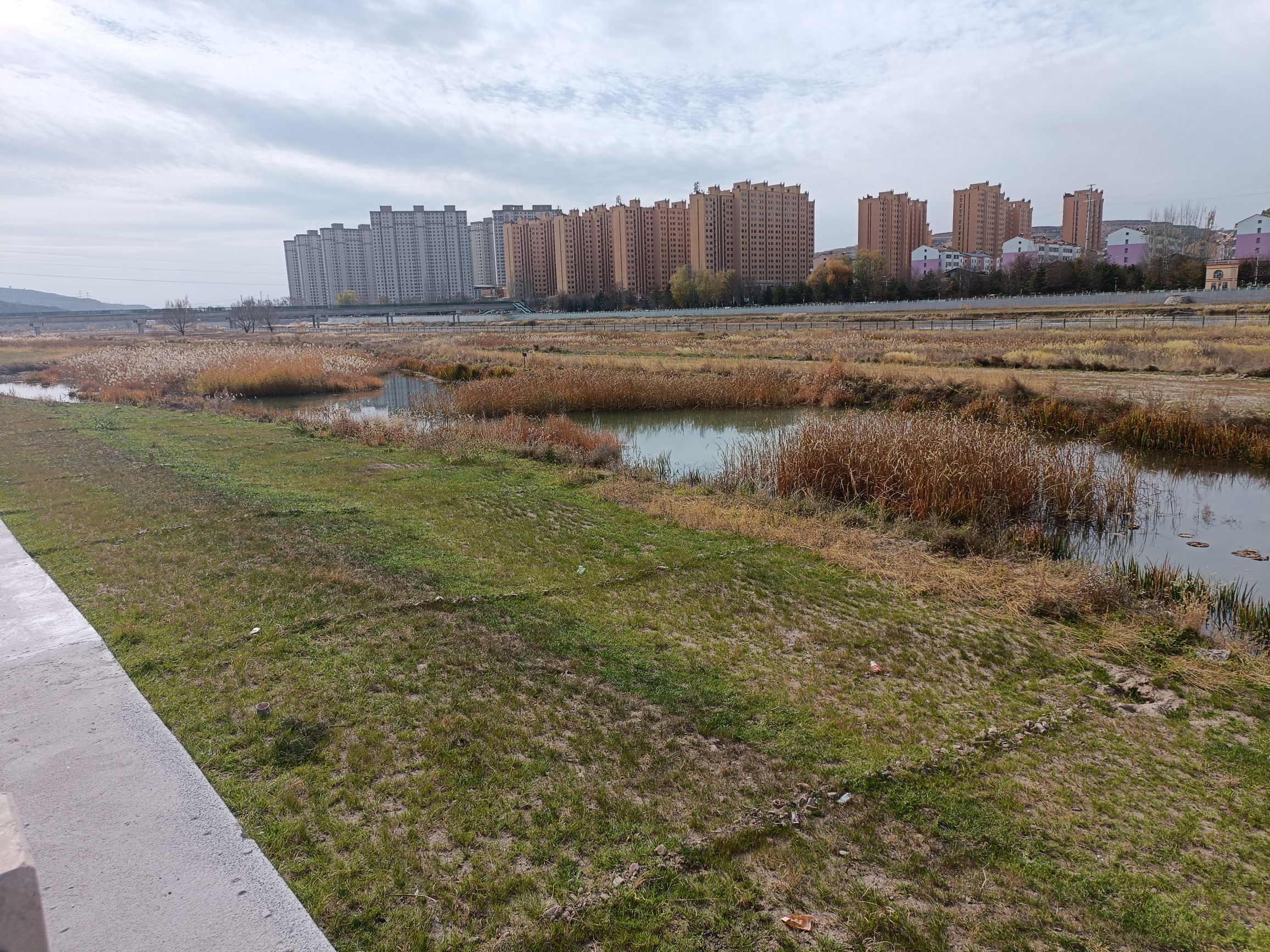 山西静乐汾河川国家湿地公园旅行图片 2