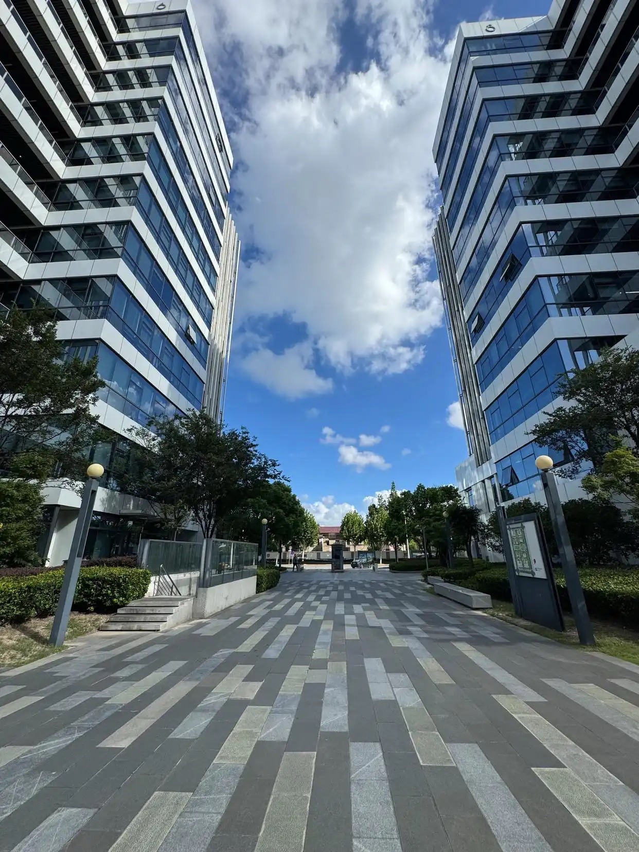上海浦东软件园三林园实景图