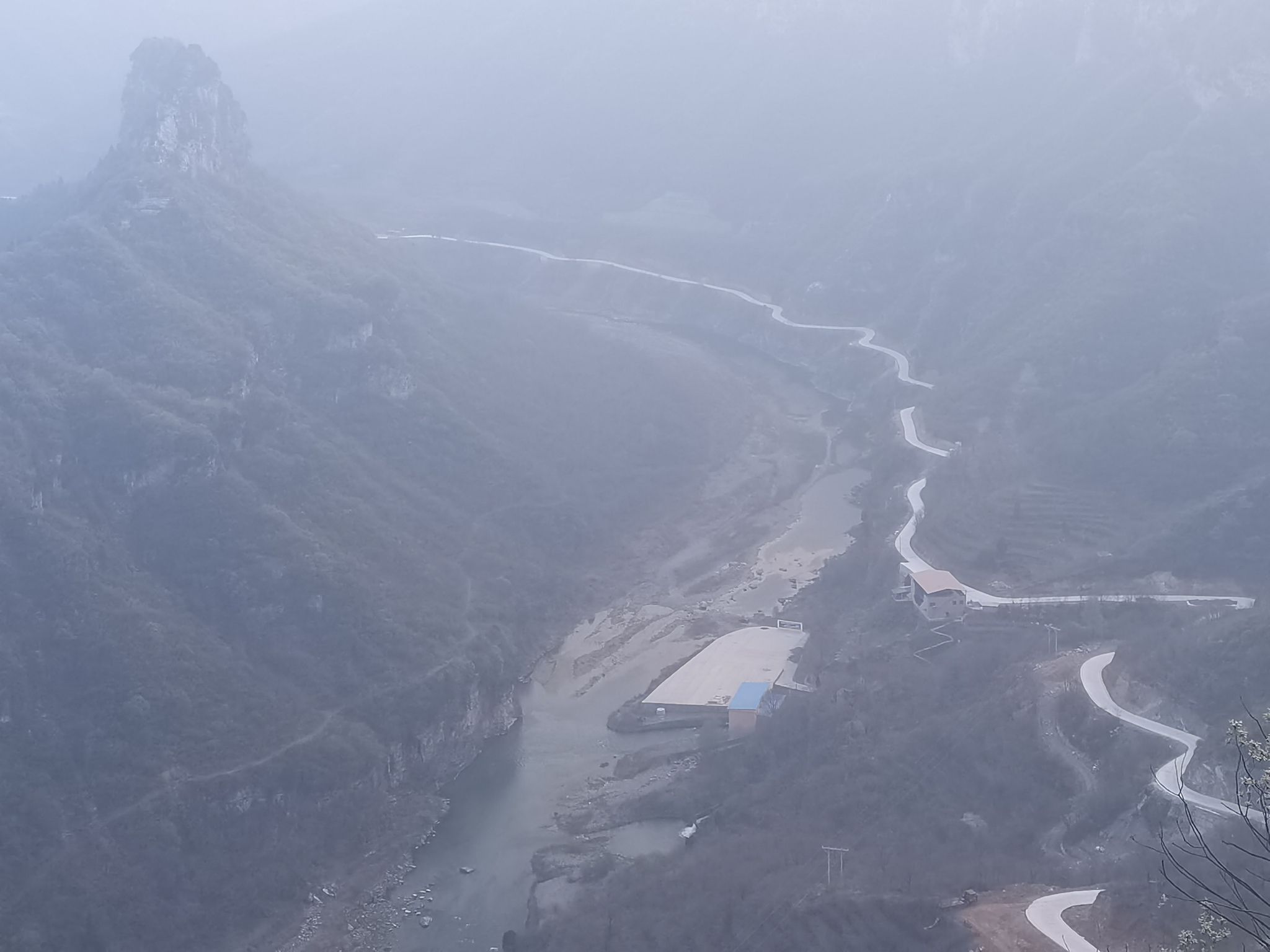 沁河第一湾观景平台旅行图片 3