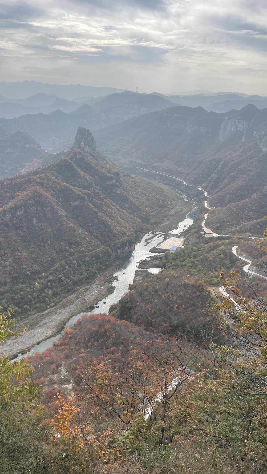沁河第一湾观景平台旅行图片 2