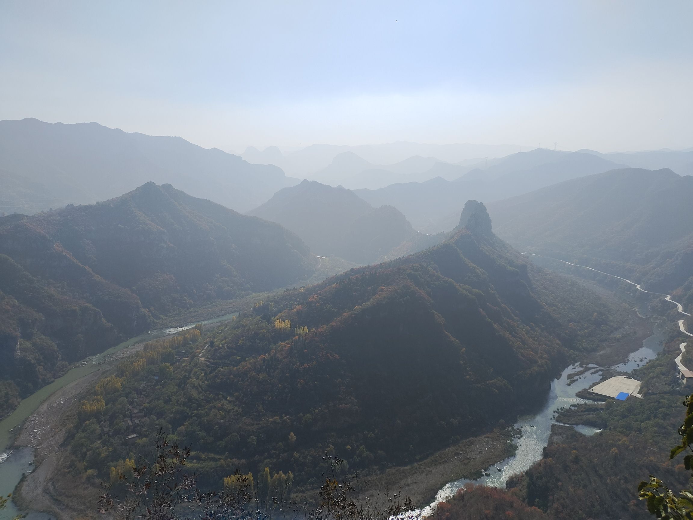 沁河第一湾观景平台旅行图片 3