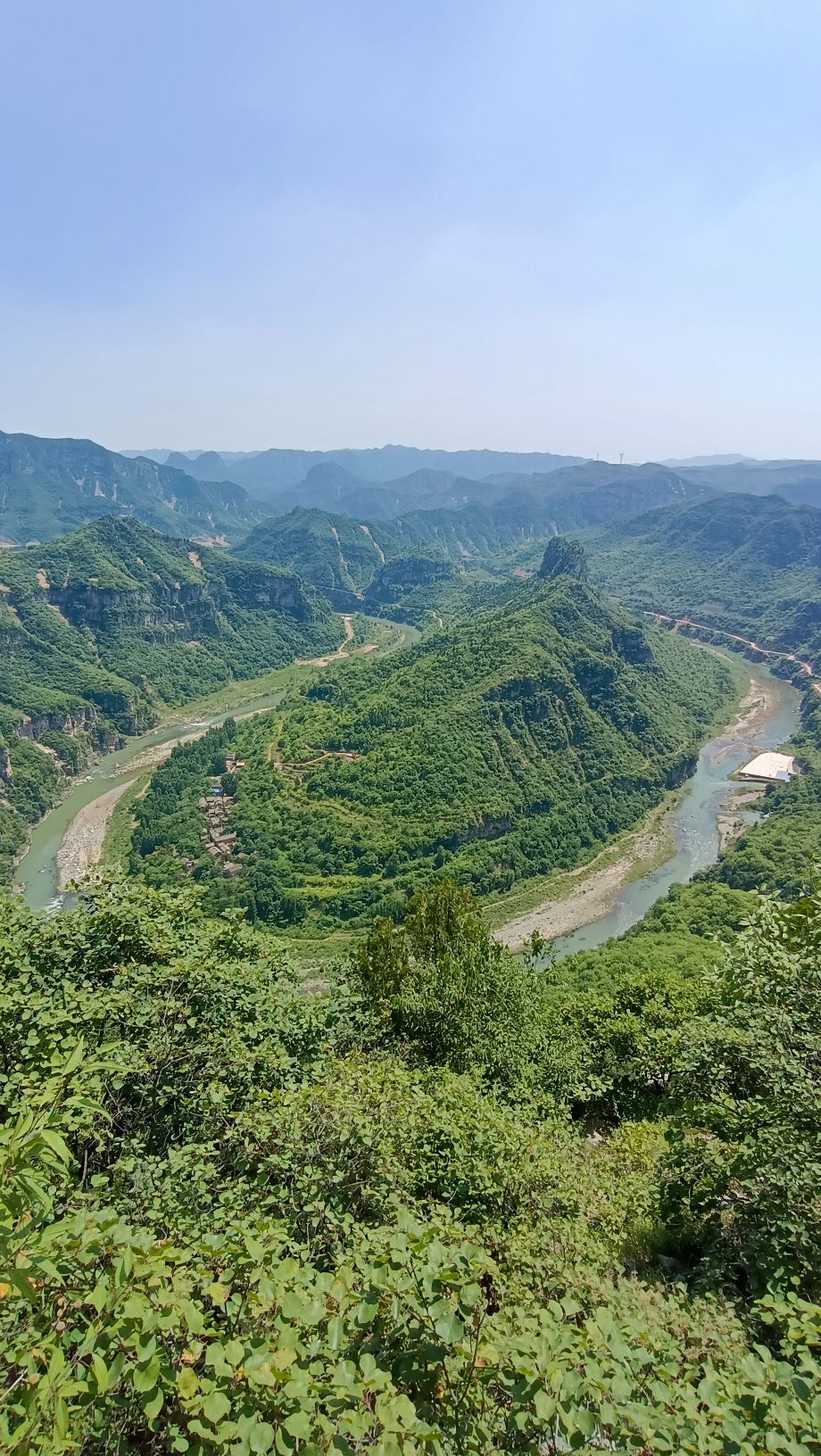 沁河第一湾观景平台旅行图片 1