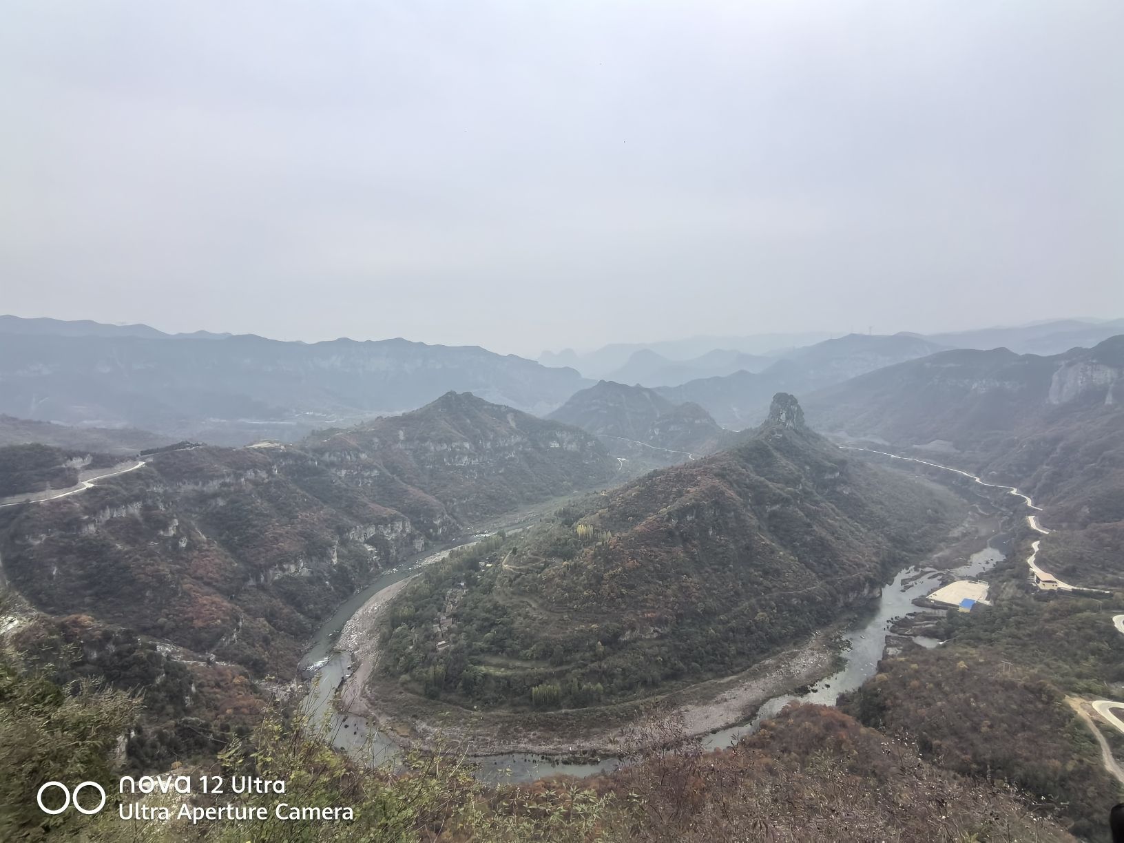 沁河第一湾观景平台旅行图片 2