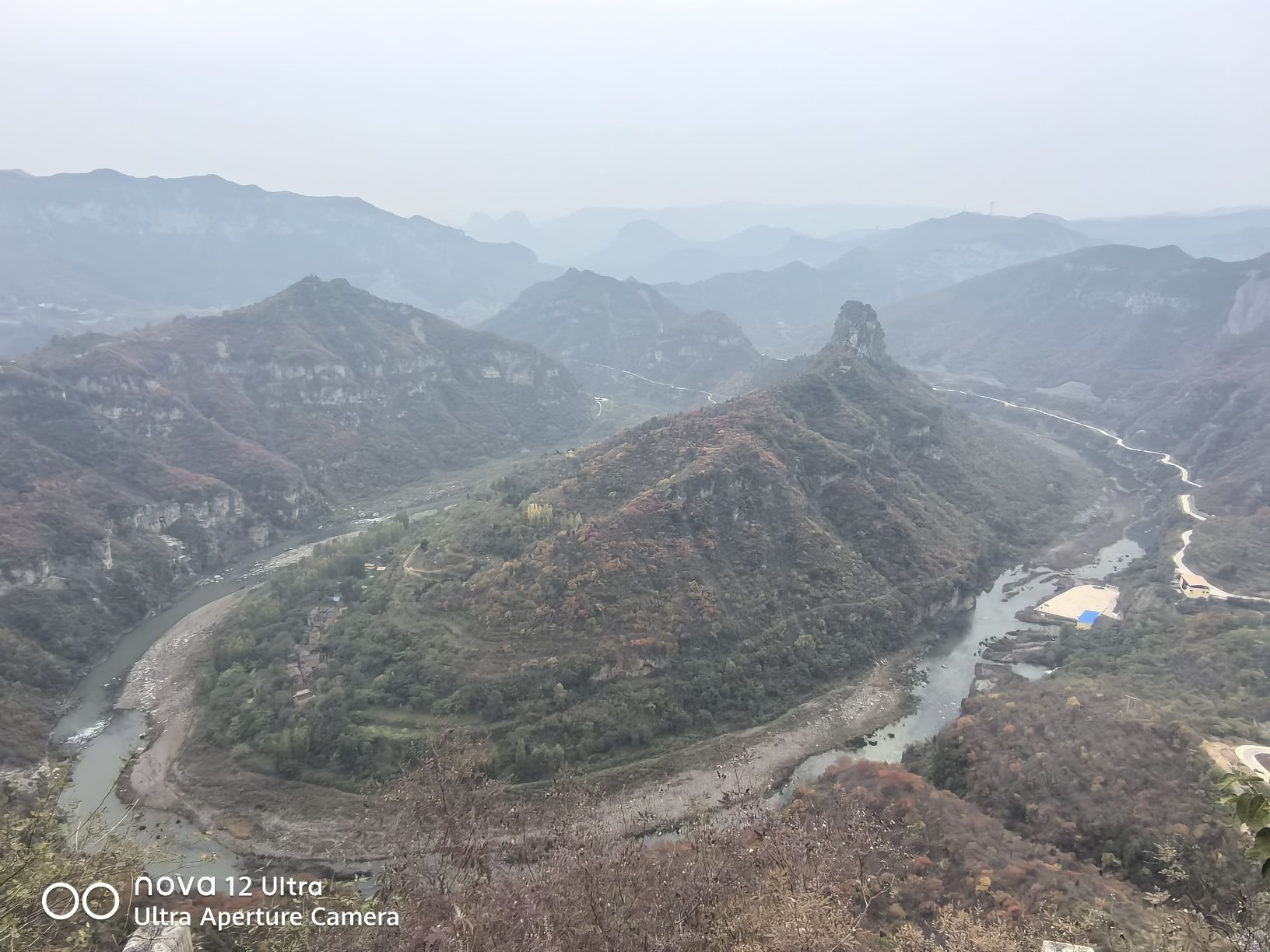 沁河第一湾观景平台旅行图片 3