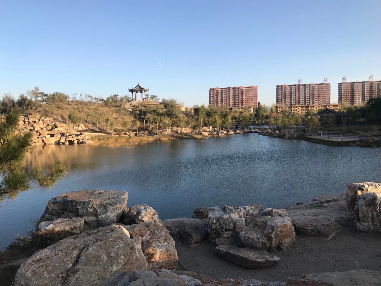 骊山湖公园旅行图片 1