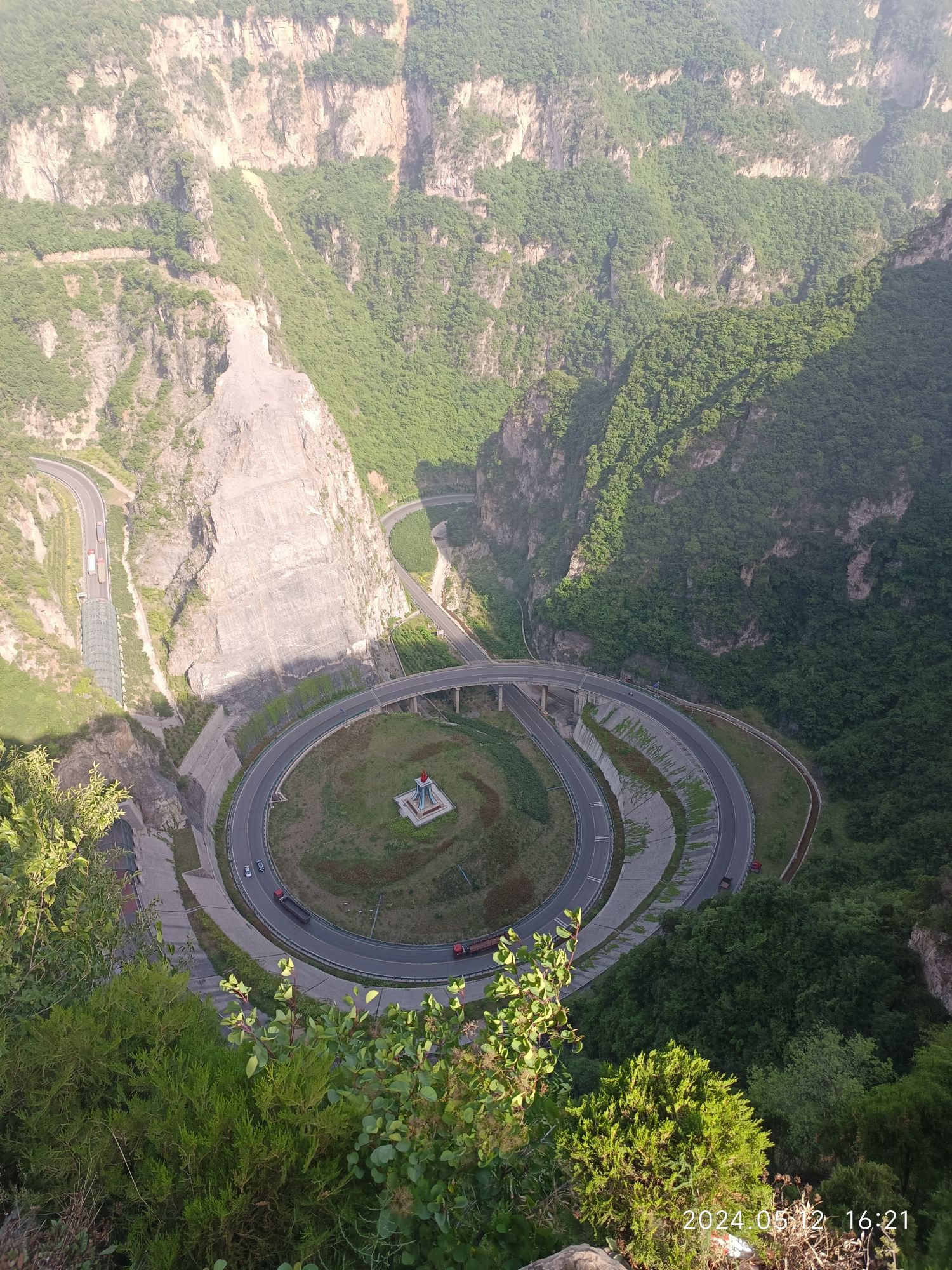208国道螺旋公路观景台旅行图片 2