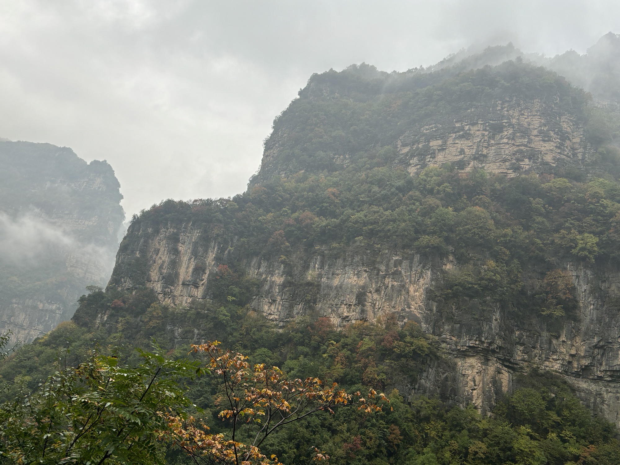 米仓山大峡谷旅游区旅行图片 1