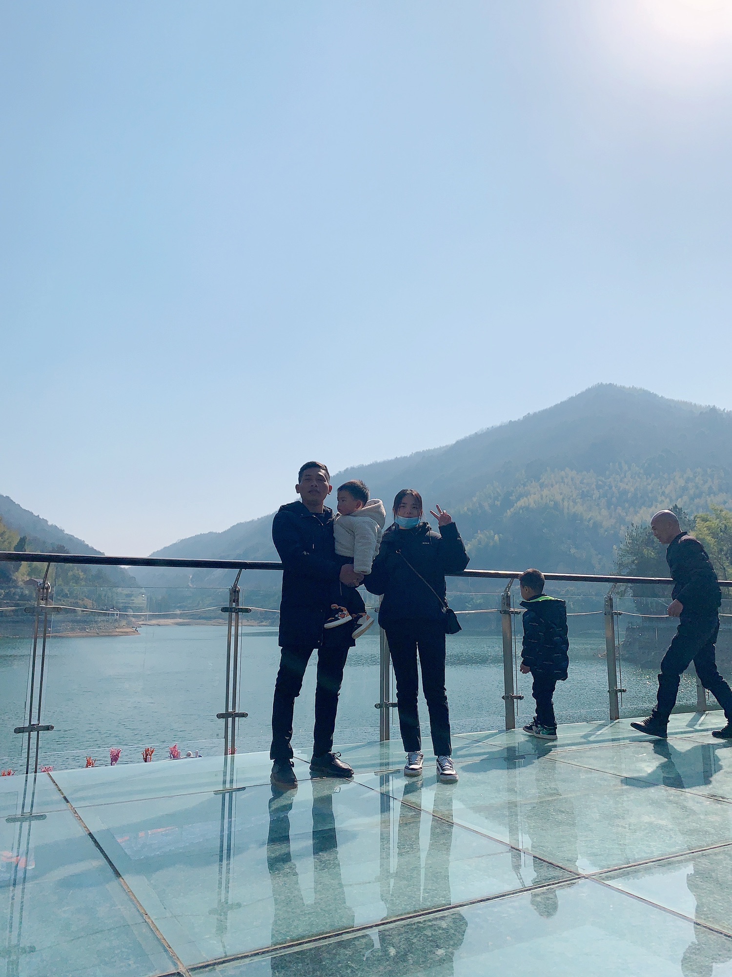 武穴龙门花海玻璃桥旅行图片 3