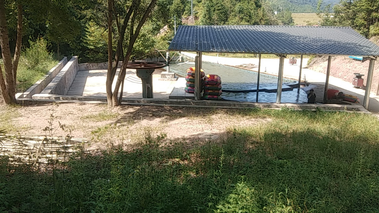 紫云山景区高空玻璃滑道旅行图片 1