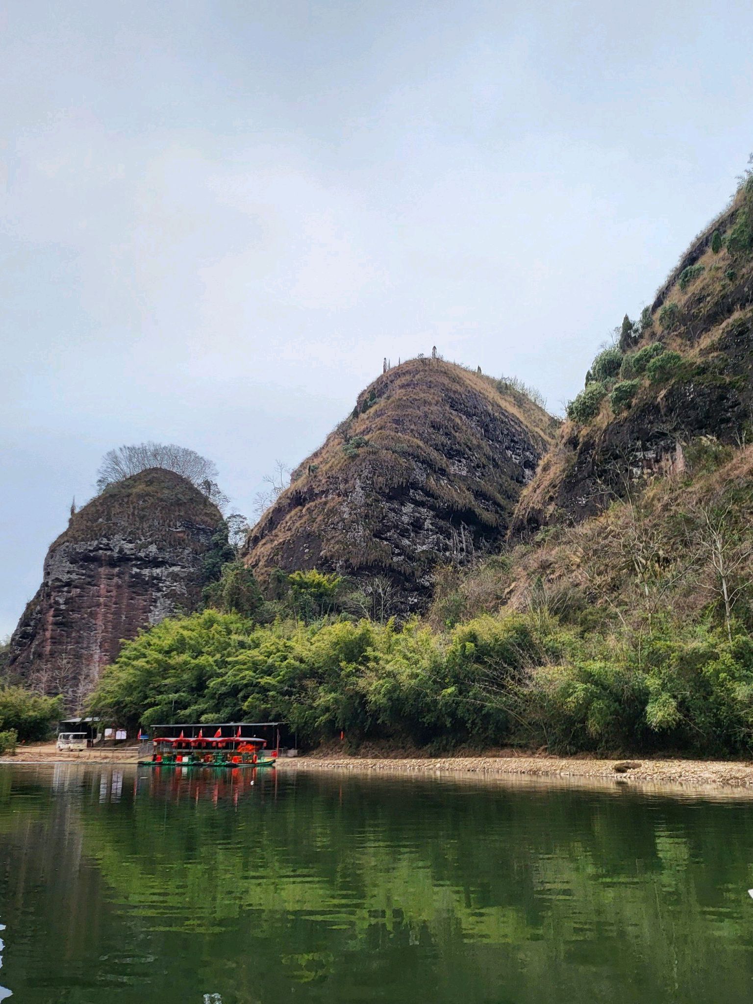 紫云山景区高空玻璃滑道旅行图片 3