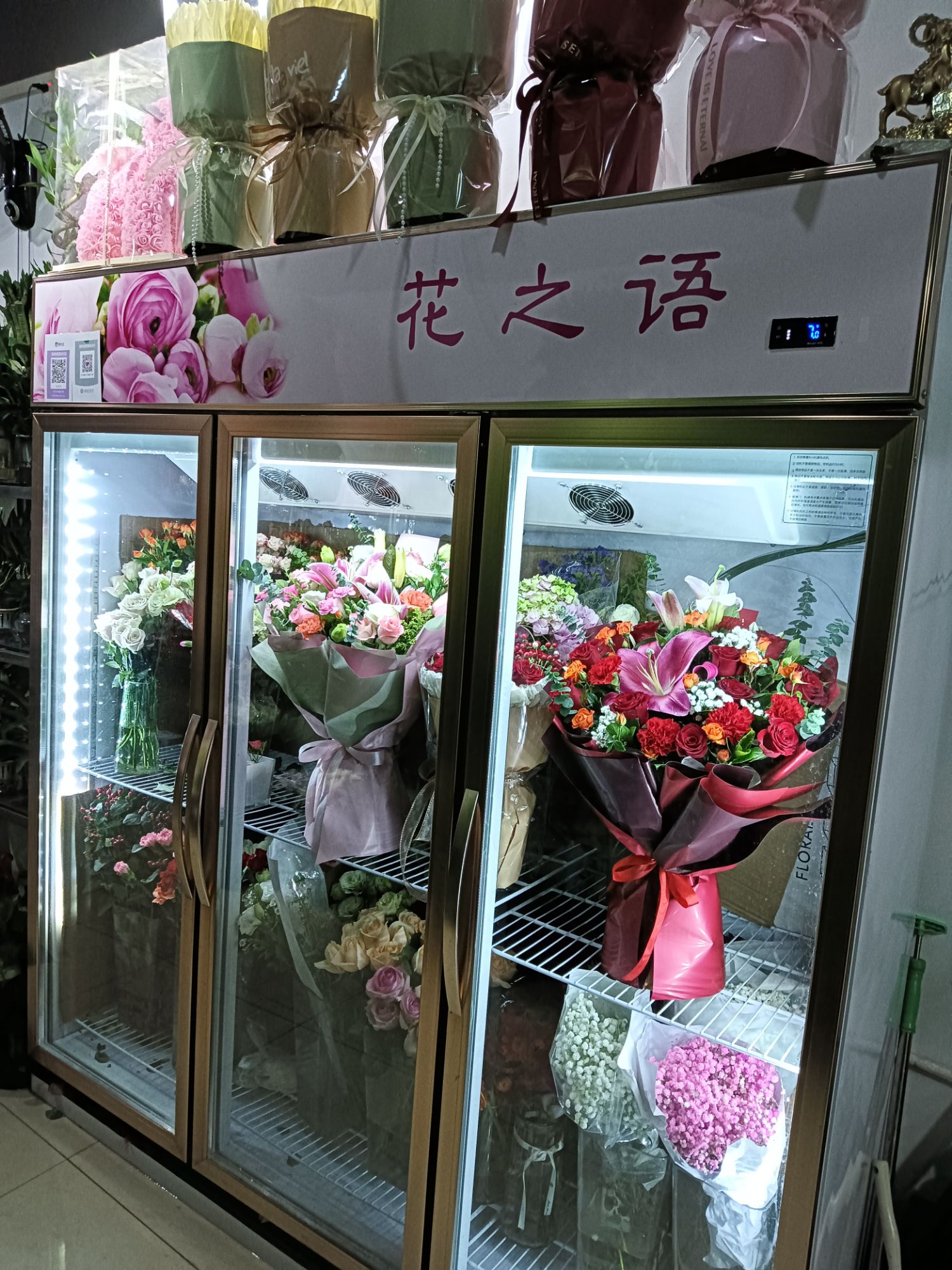花之语花店·花篮·鲜花花束·发财树·金钱树(厚街花店)