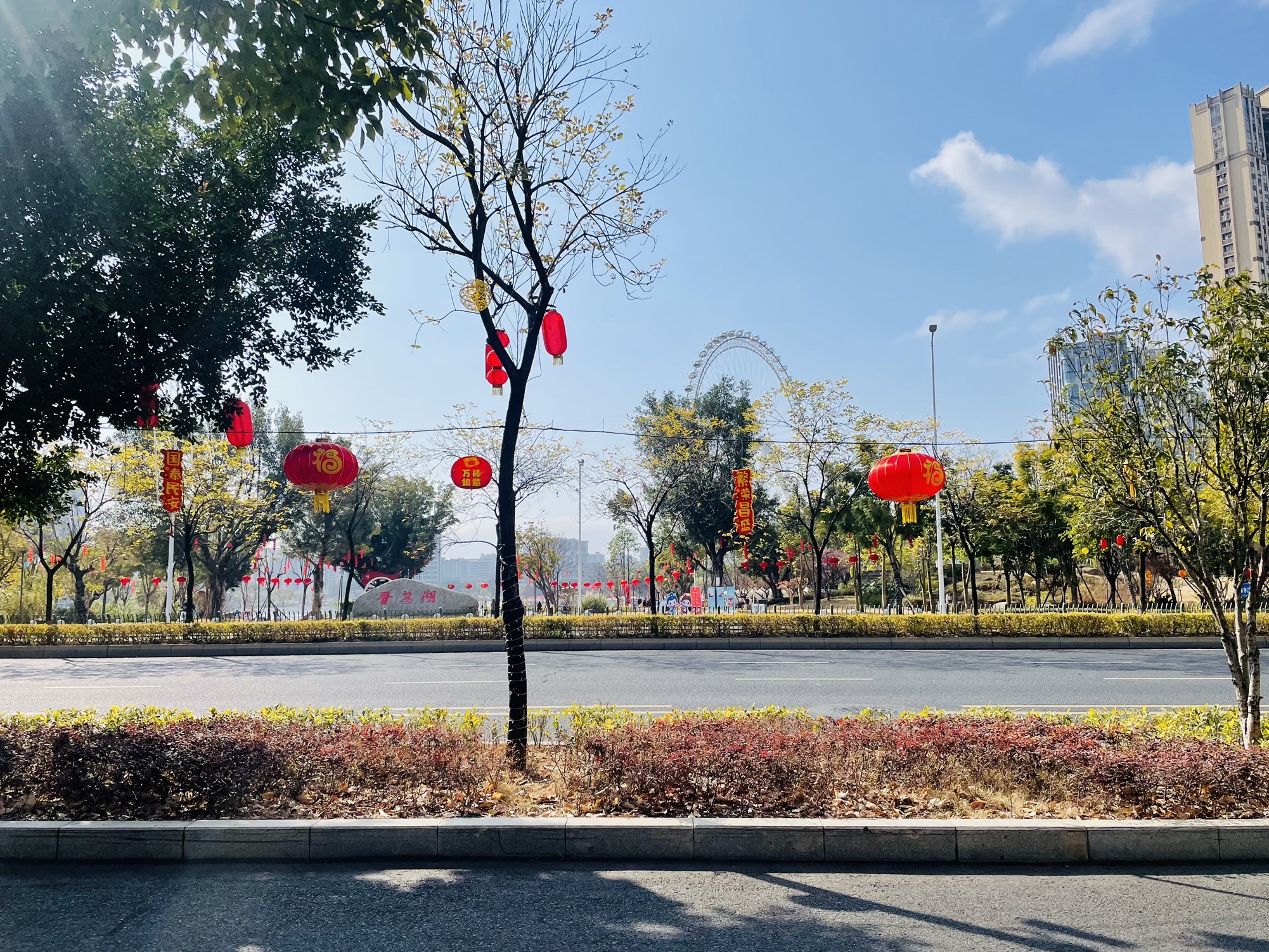 晋安湖公园旅行图片 3