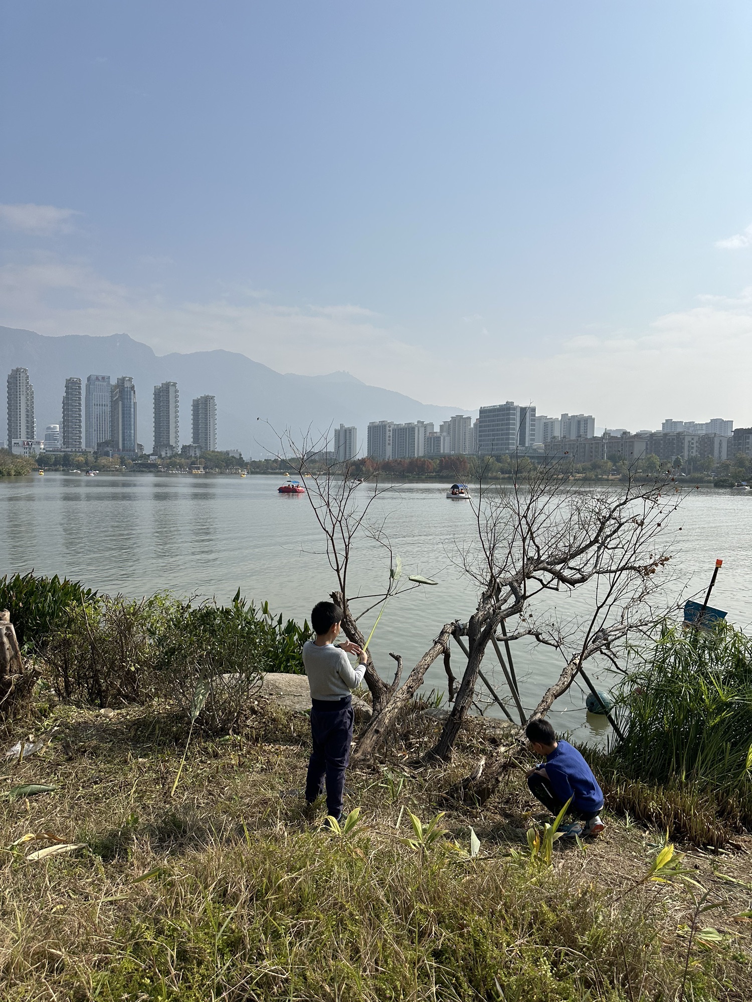 晋安湖公园旅行图片 1