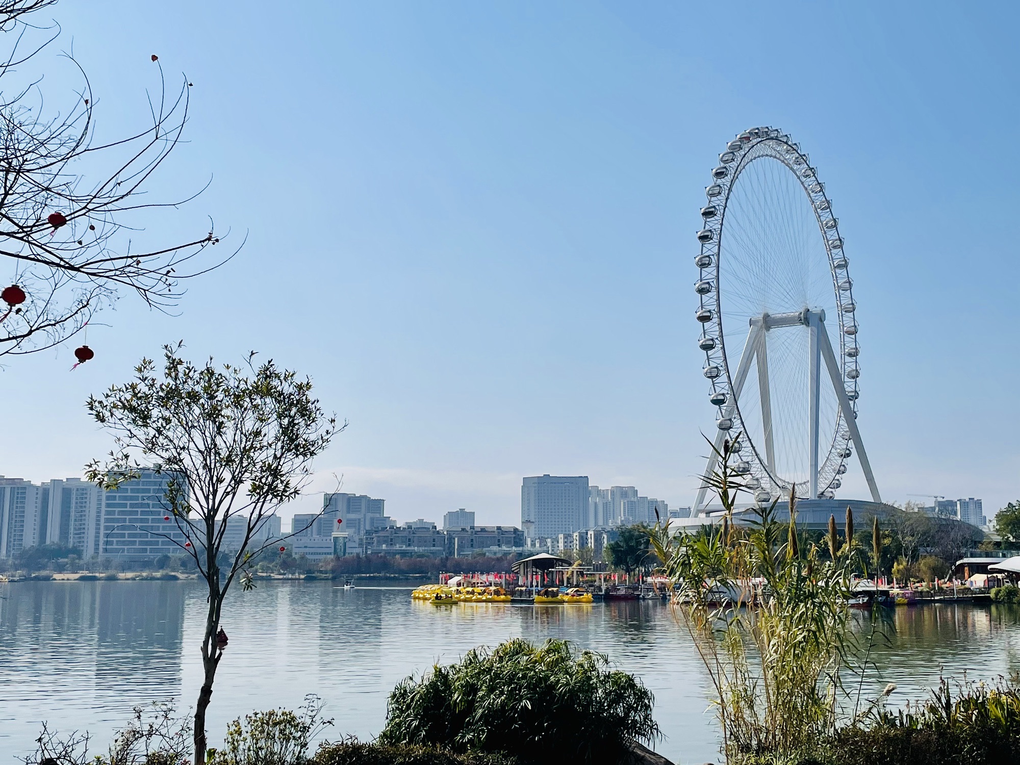 晋安湖公园旅行图片 1