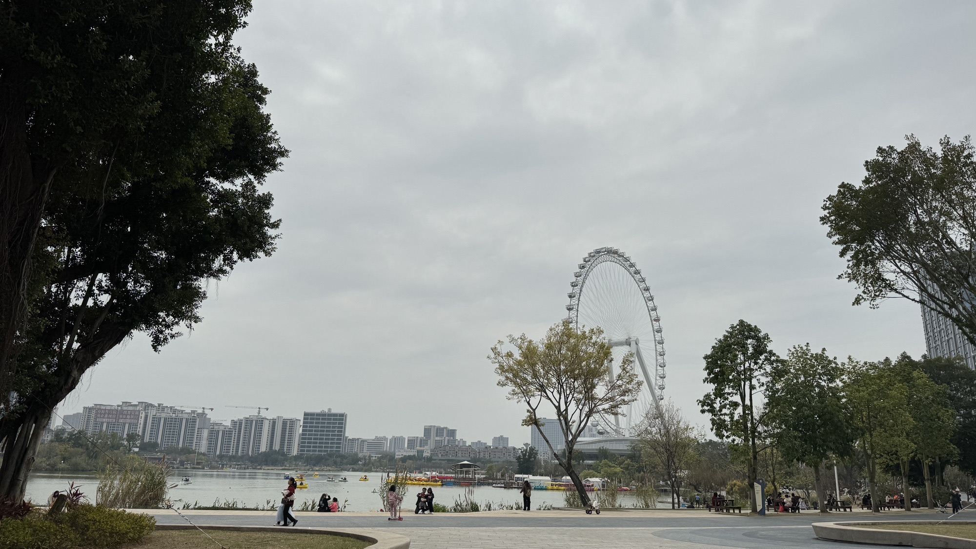 晋安湖公园旅行图片 1