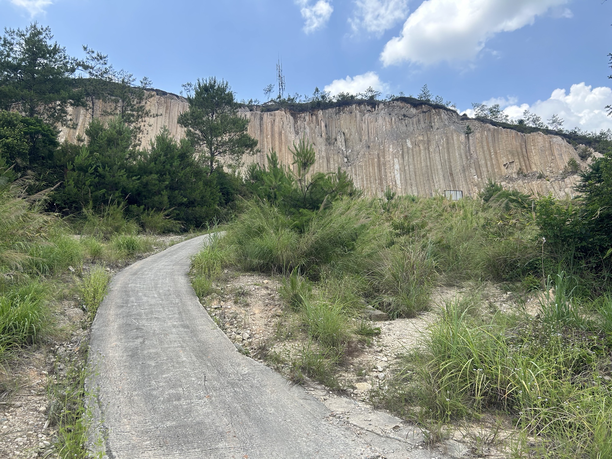 岑溪大业镇柱状石地质公园旅行图片 3