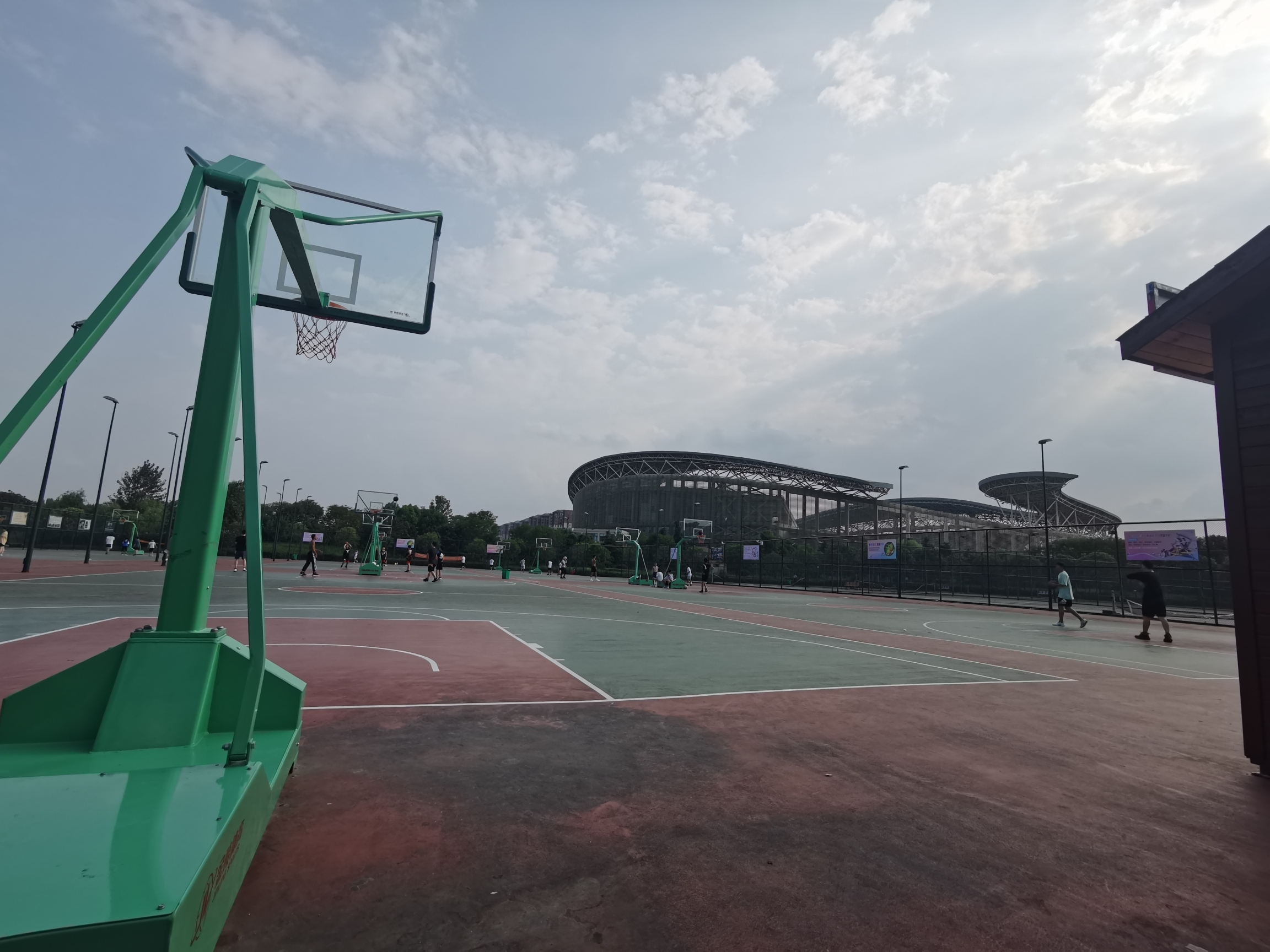 南阳市第二体育健身中心-篮球场