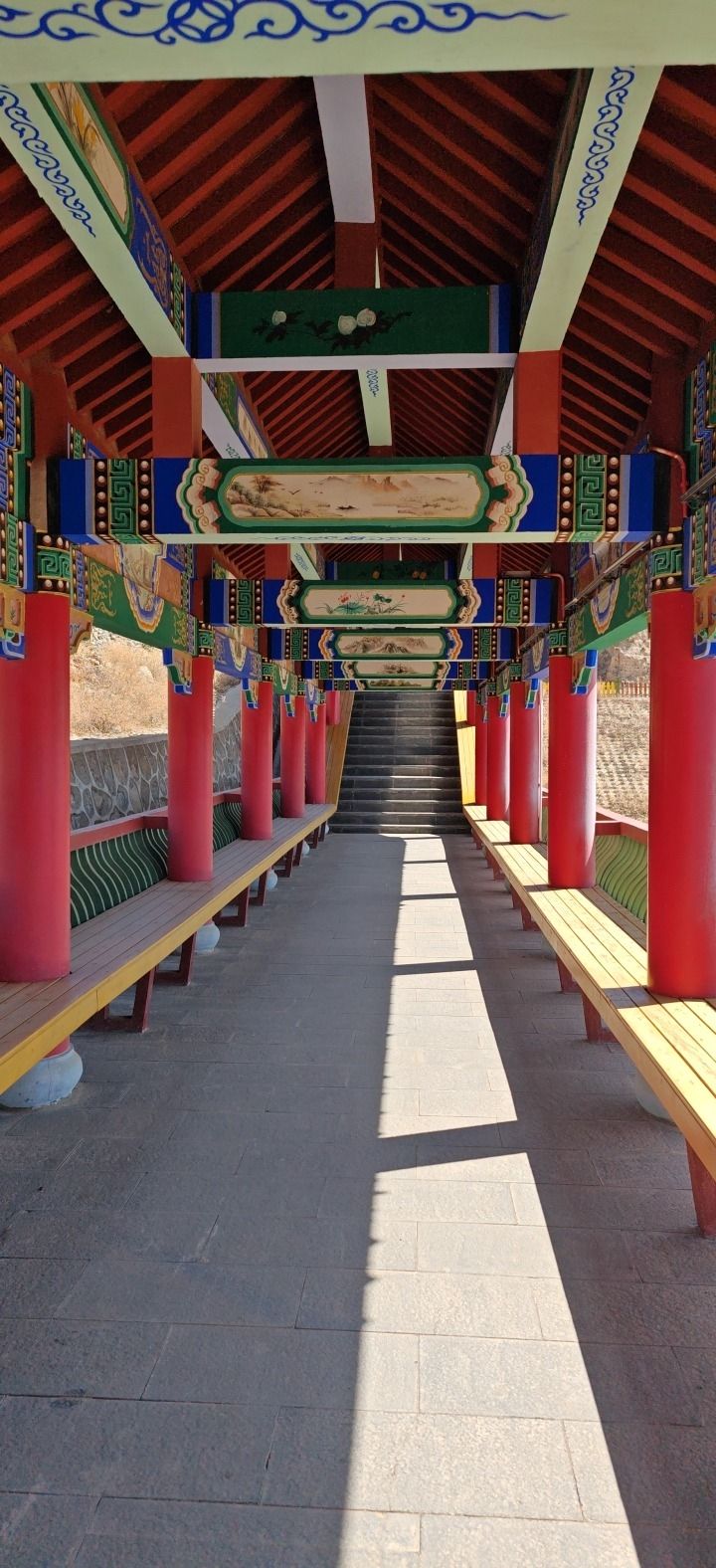 云门花海网红桥旅行图片