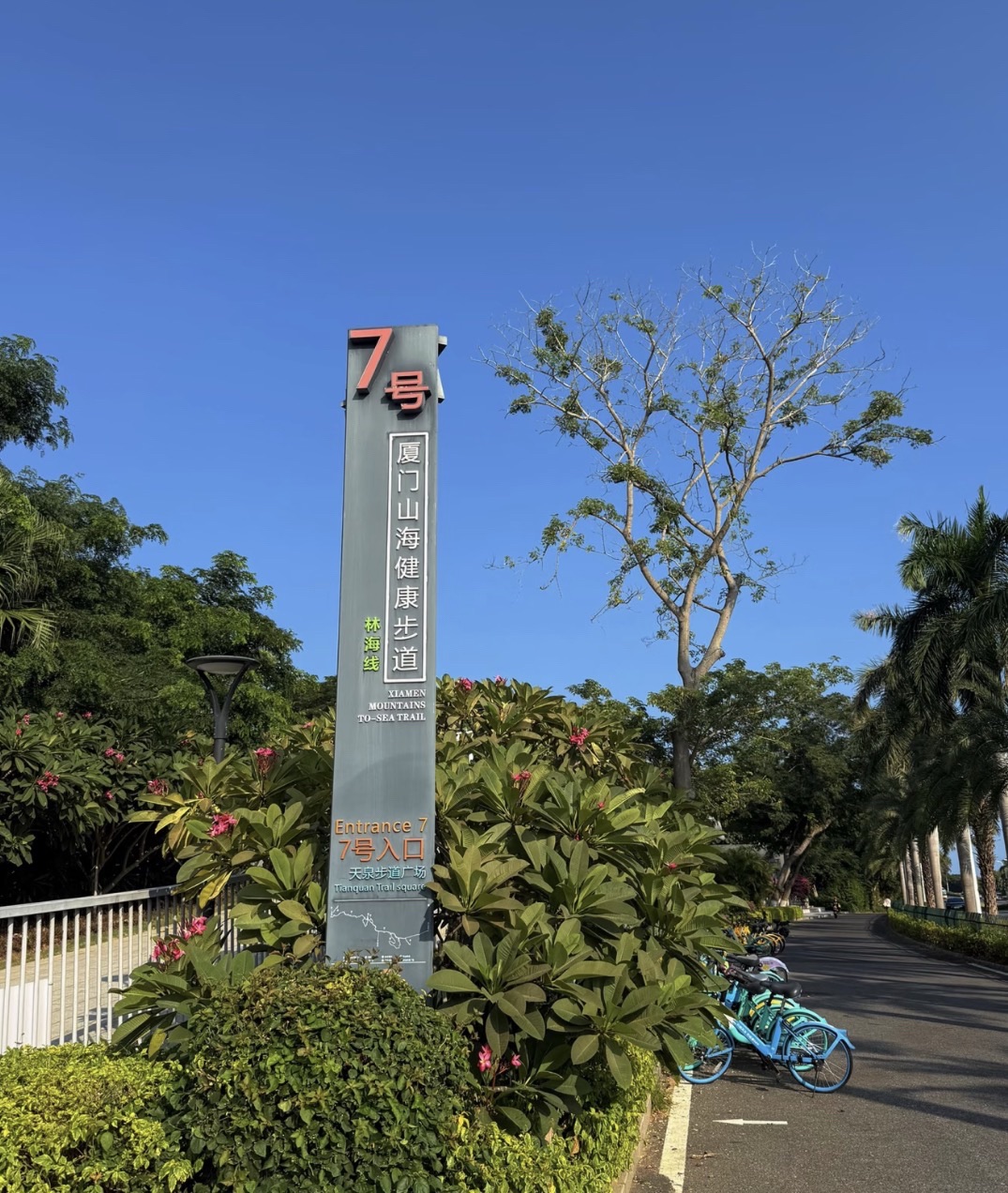 厦门山海健康步道景点图片