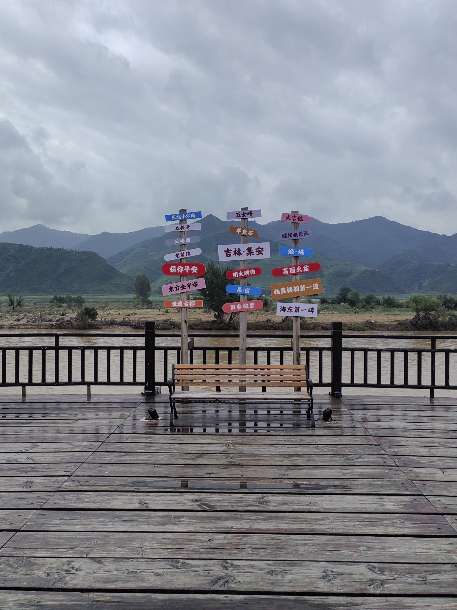 鸭绿江国境旅游区观景台旅行图片 3