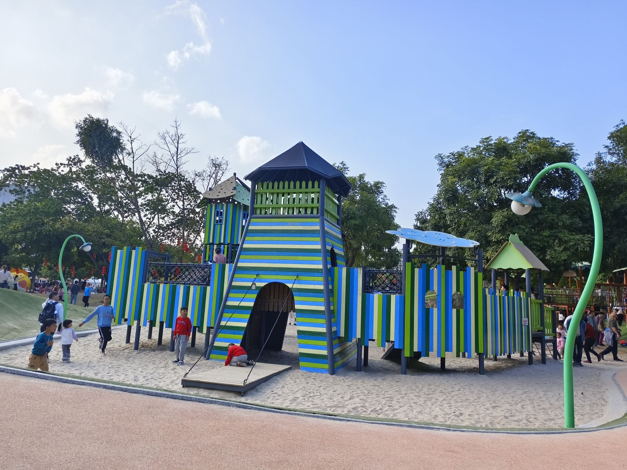 江门儿童公园-沙主题游乐区