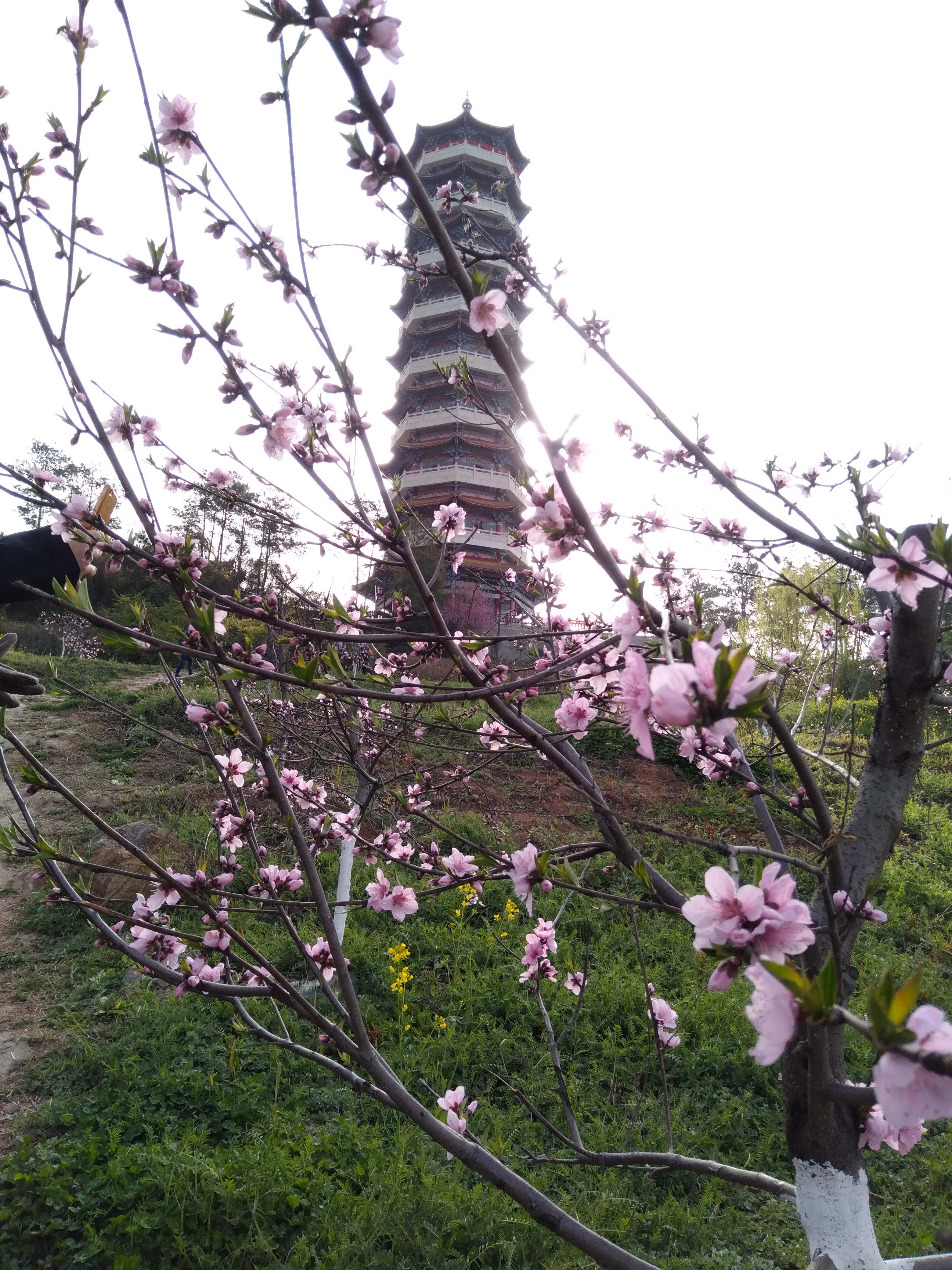 天灯宝塔
